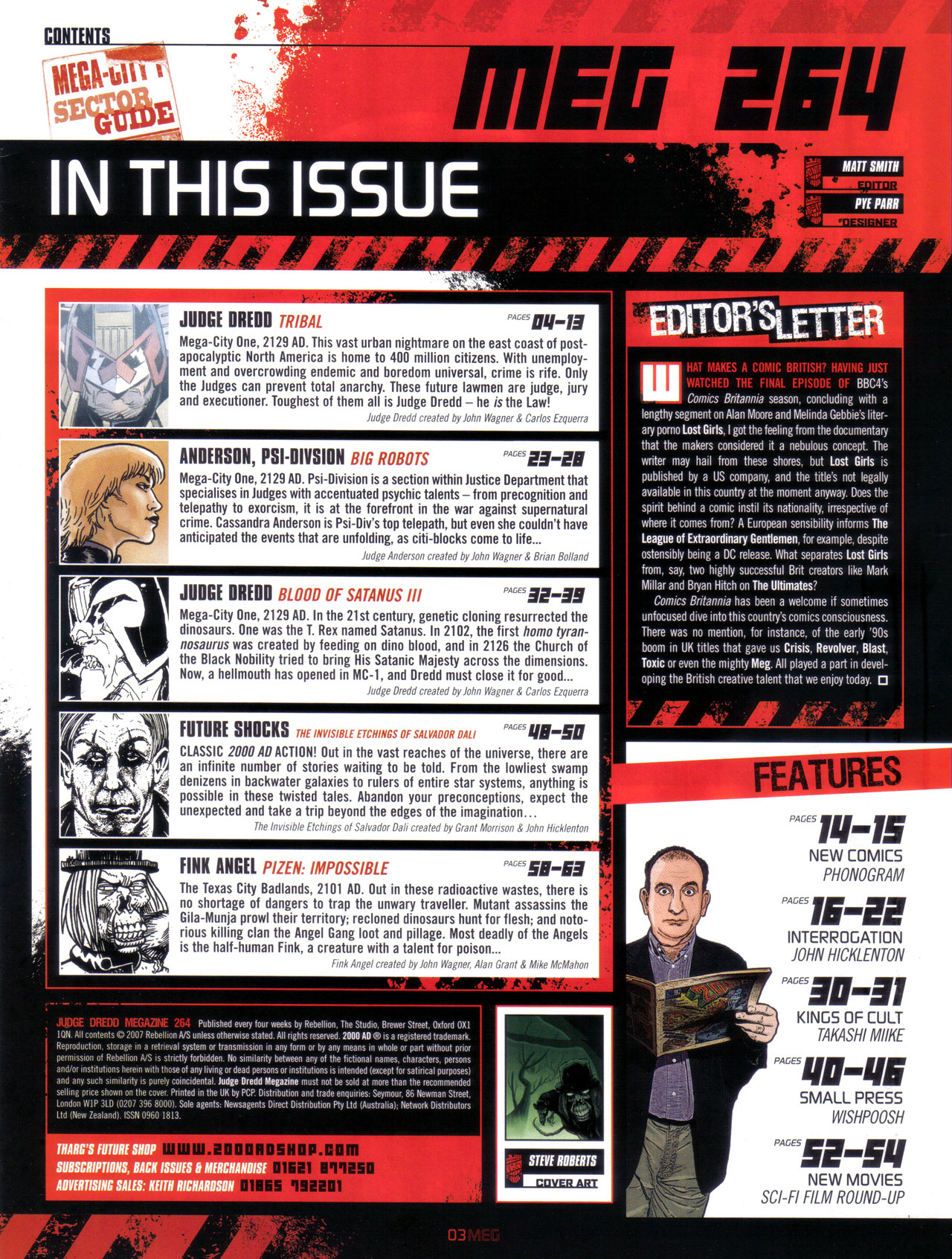 Read online Judge Dredd Megazine (Vol. 5) comic -  Issue #264 - 3