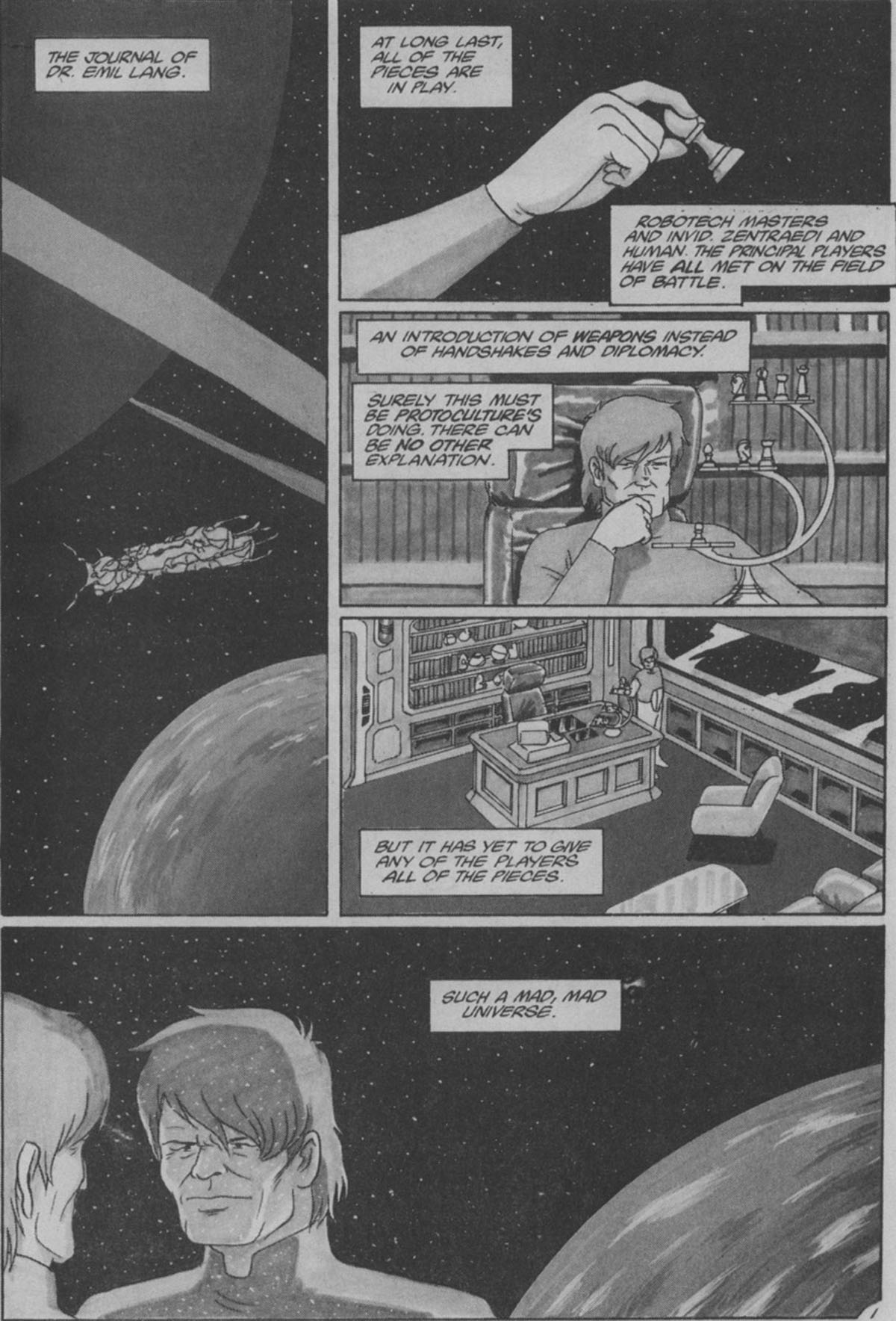Read online Robotech II: The Sentinels - The Marriage of Rick Hunter and Lisa Hayes comic -  Issue # TPB 4 - 57