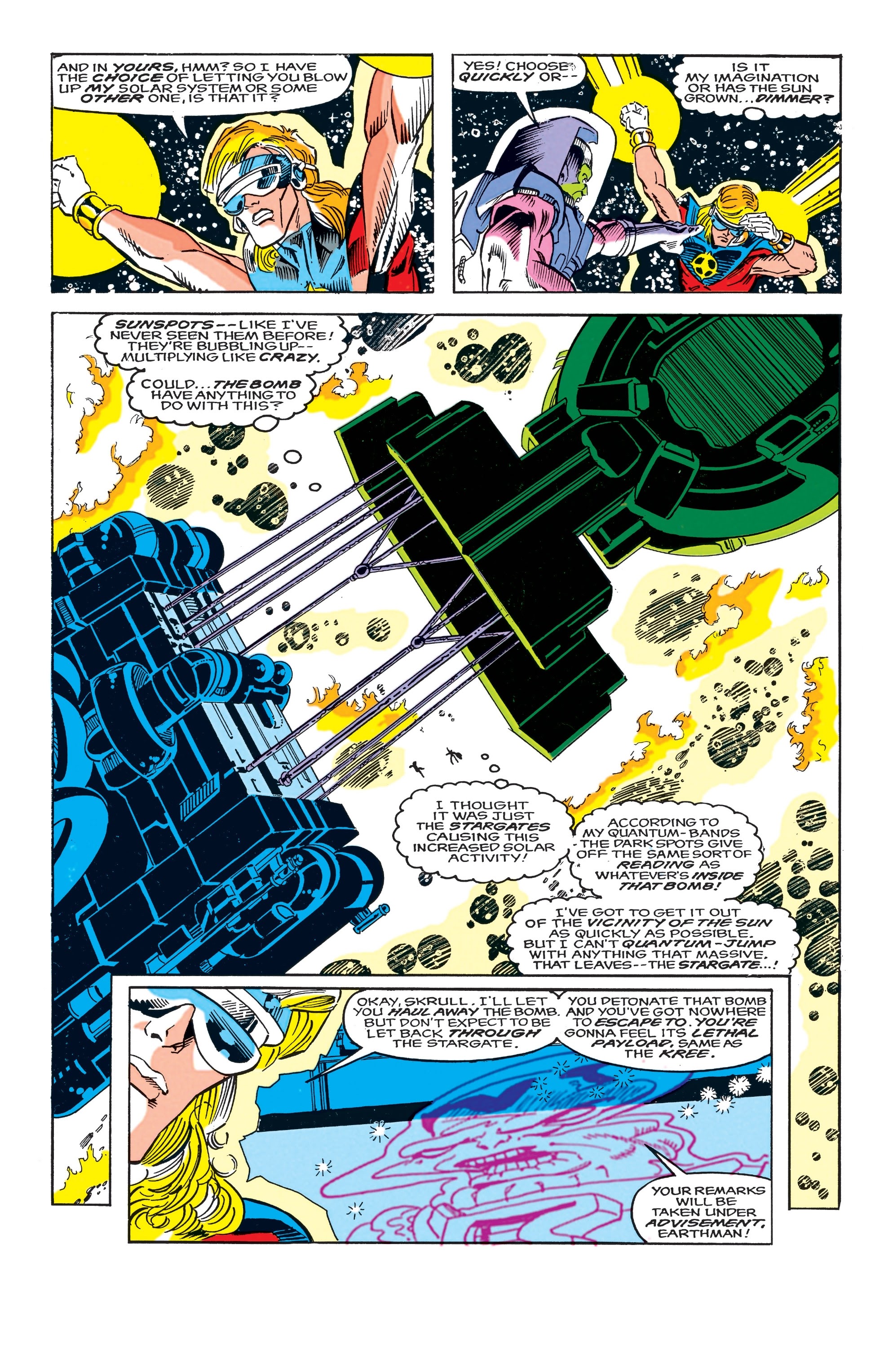 Read online Avengers Epic Collection: Operation Galactic Storm comic -  Issue # TPB (Part 4) - 63