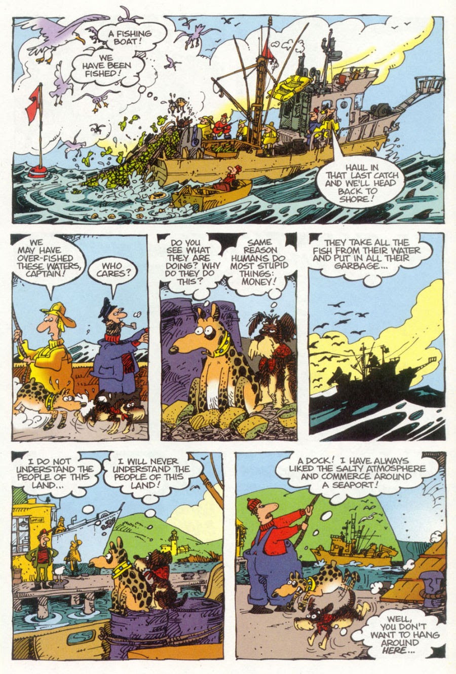Read online Sergio Aragonés' Groo And Rufferto comic -  Issue #4 - 19