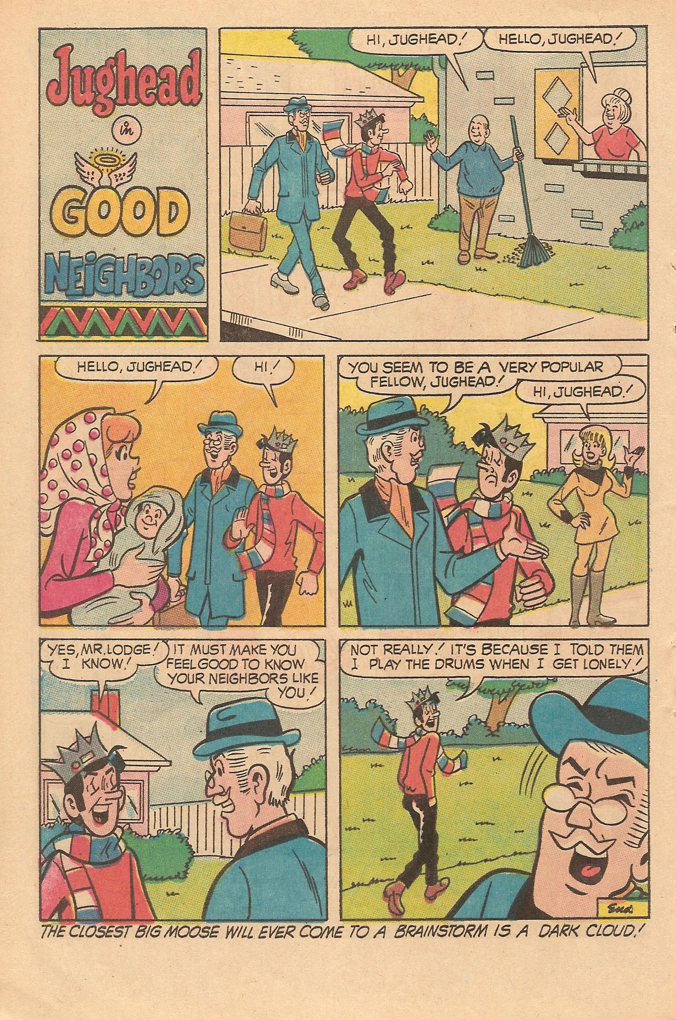 Read online Jughead's Jokes comic -  Issue #17 - 22