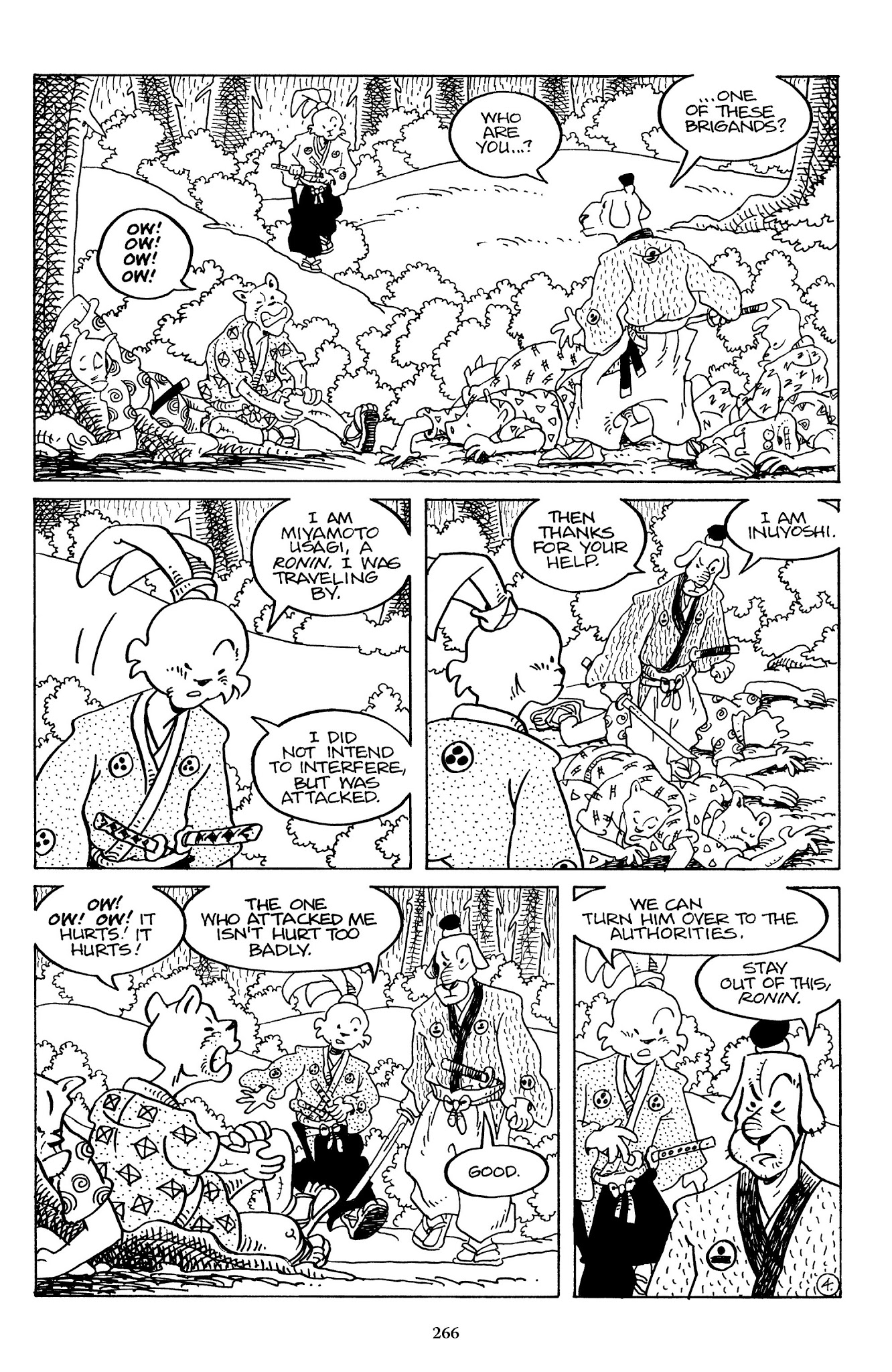 Read online The Usagi Yojimbo Saga comic -  Issue # TPB 7 - 261
