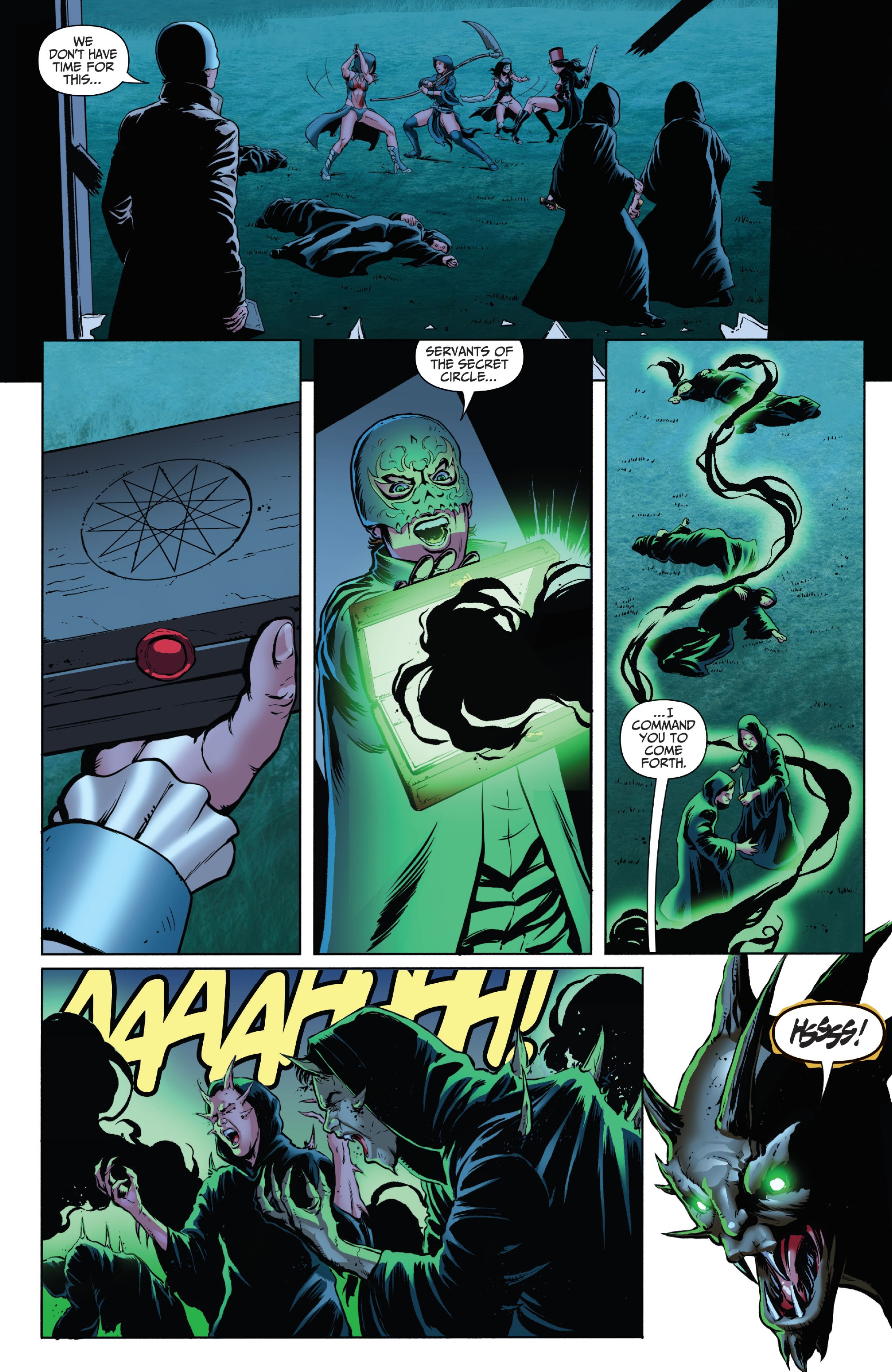 Read online Van Helsing: Hellfire comic -  Issue # Full - 21