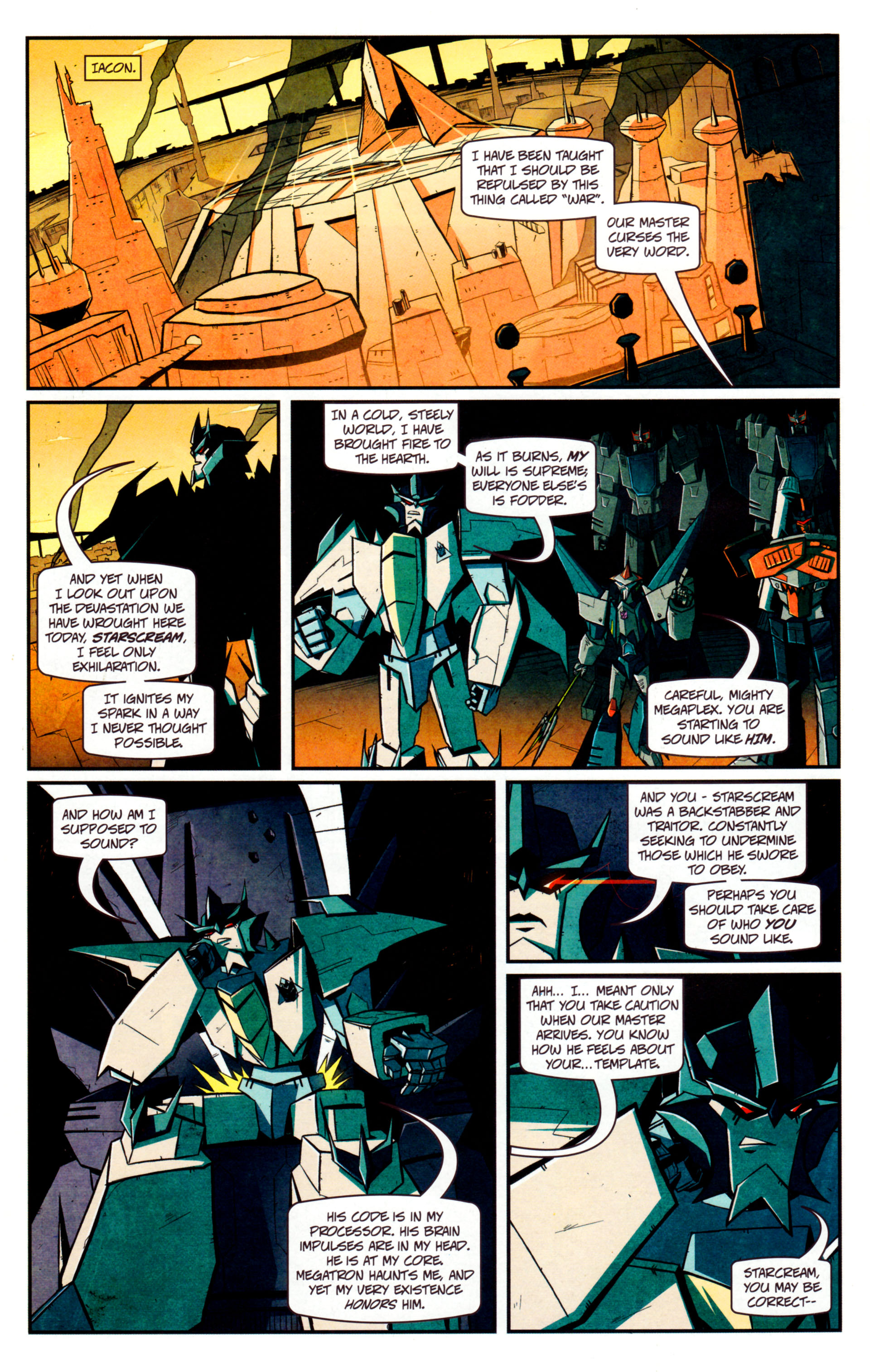 Read online Transformers: Timelines comic -  Issue #8 - 12