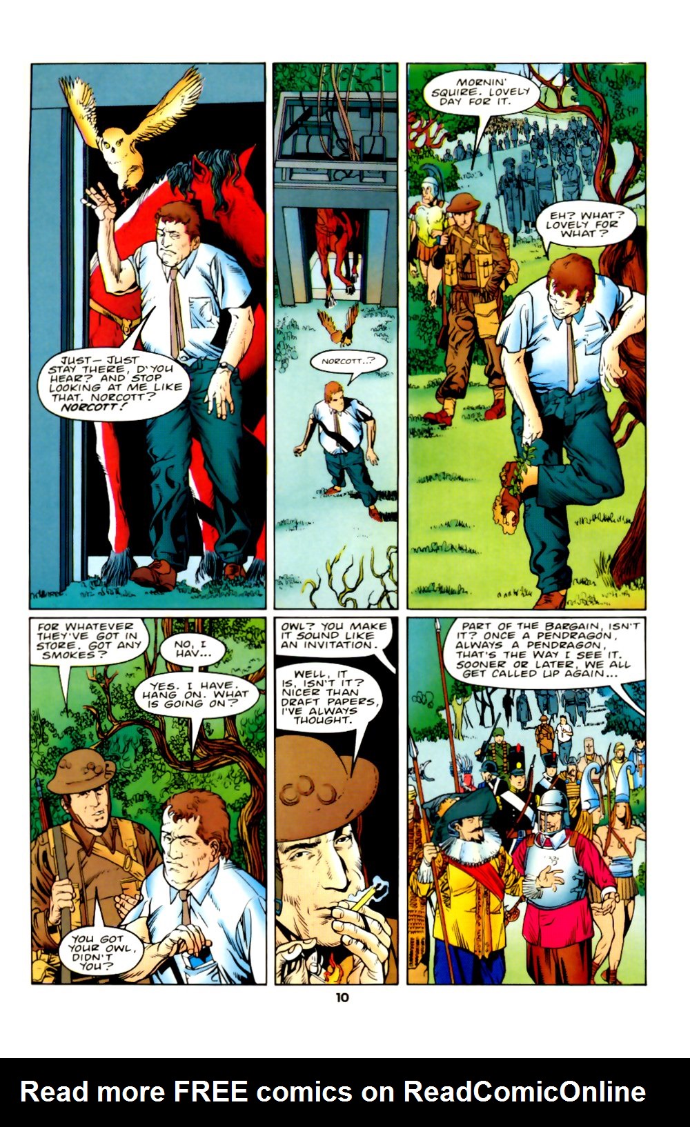 Read online The Knights of Pendragon comic -  Issue #18 - 10