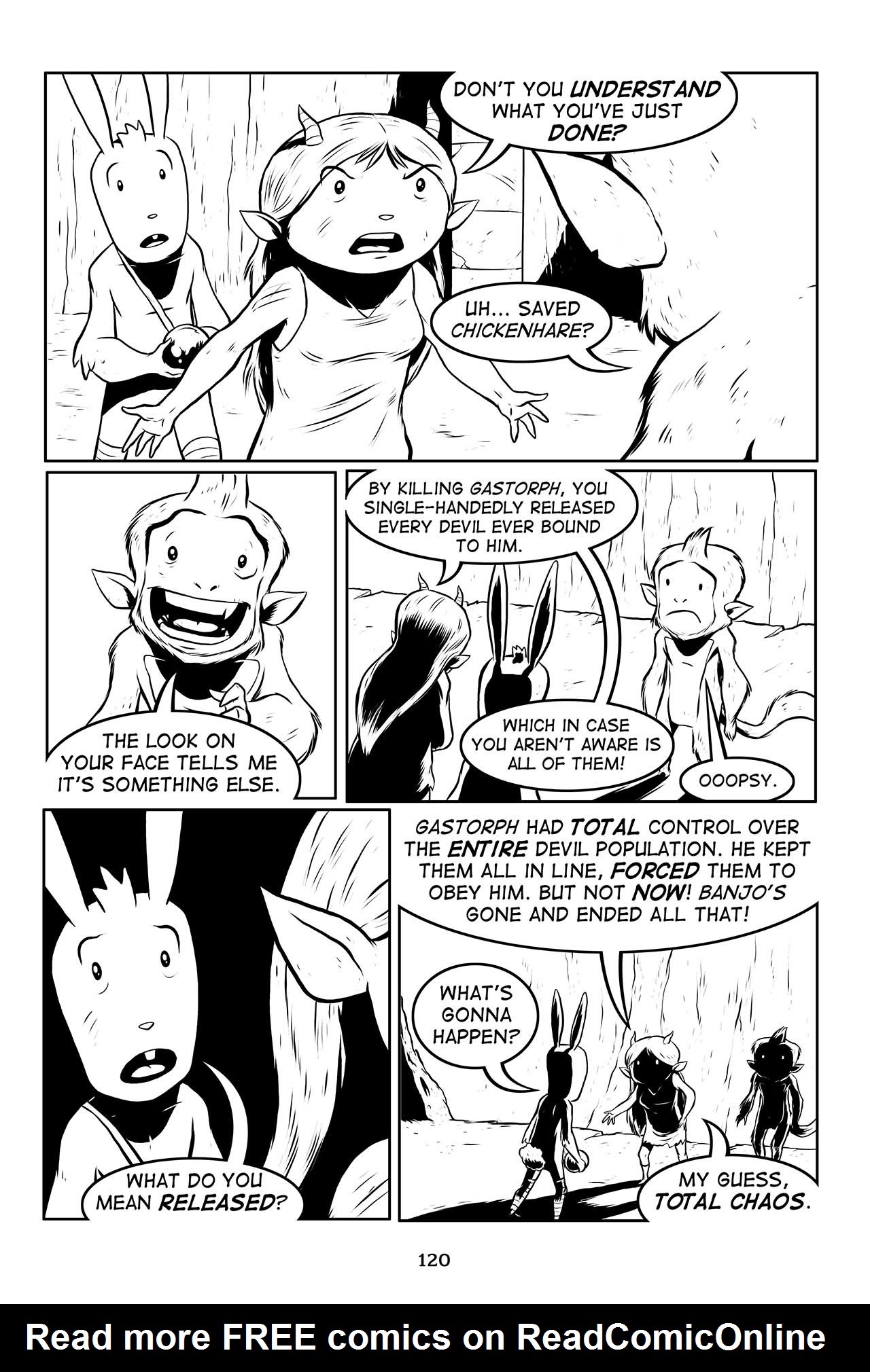 Read online Chickenhare: Fire in the Hole comic -  Issue # TPB (Part 2) - 22