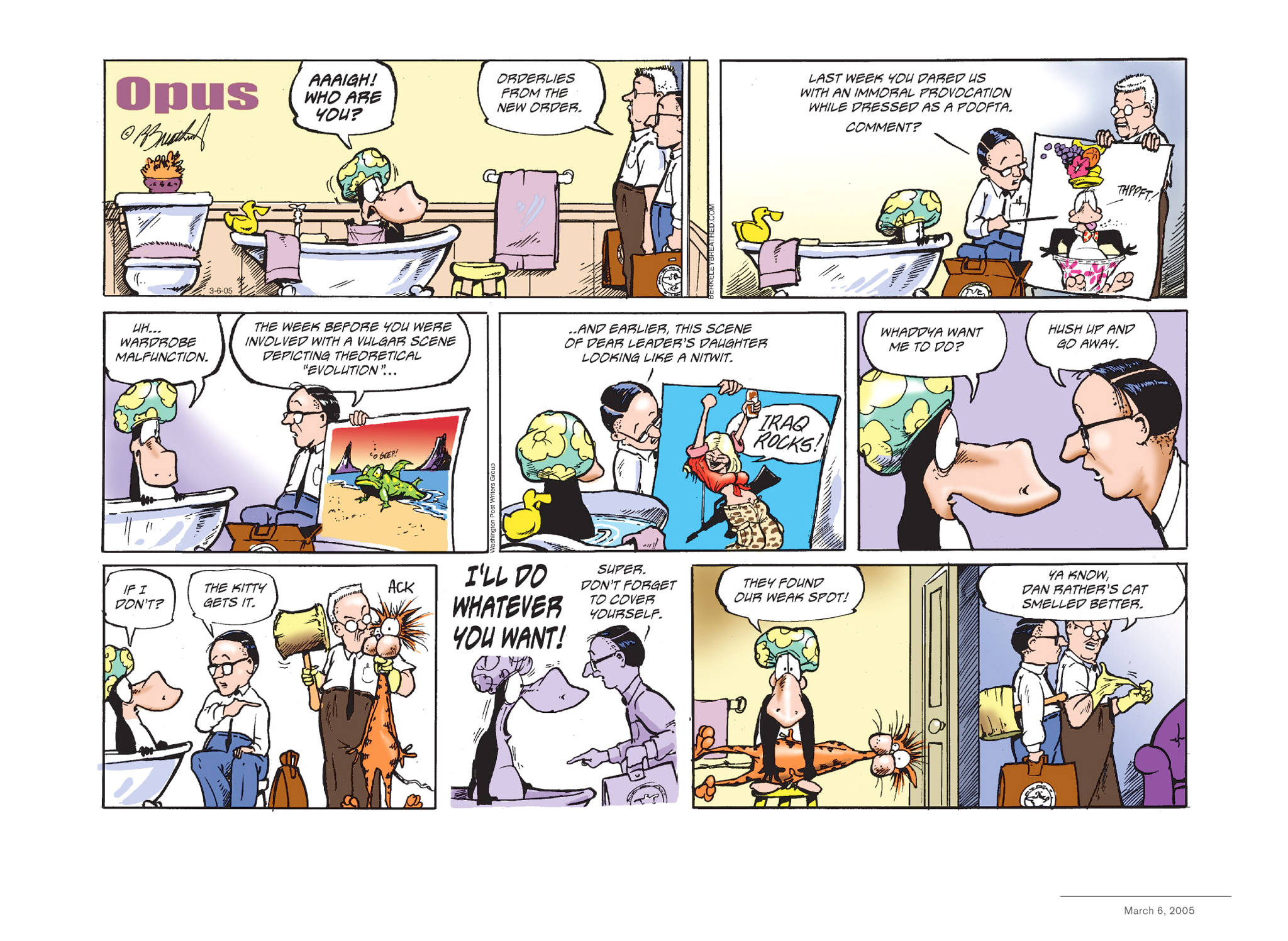 Read online Opus Complete Sunday Strips From 2003-2008 comic -  Issue # TPB (Part 1) - 74
