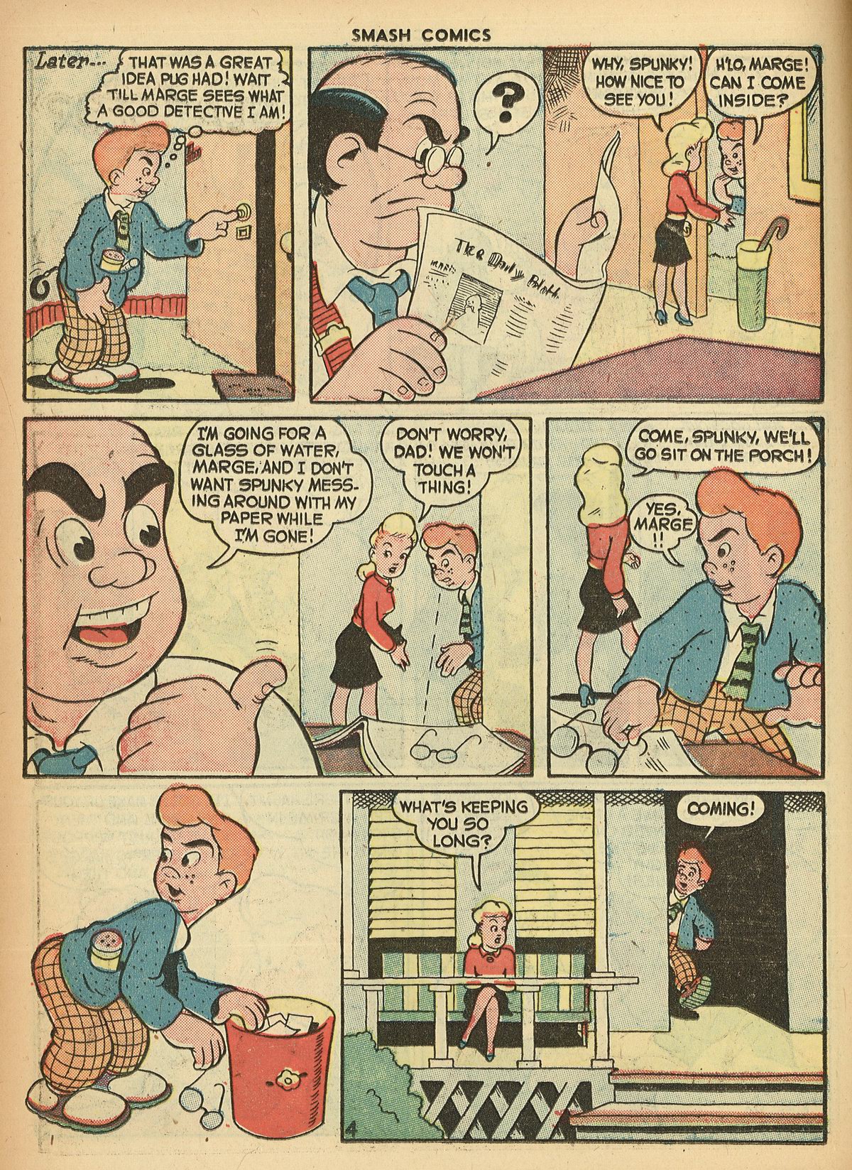Read online Smash Comics comic -  Issue #68 - 18