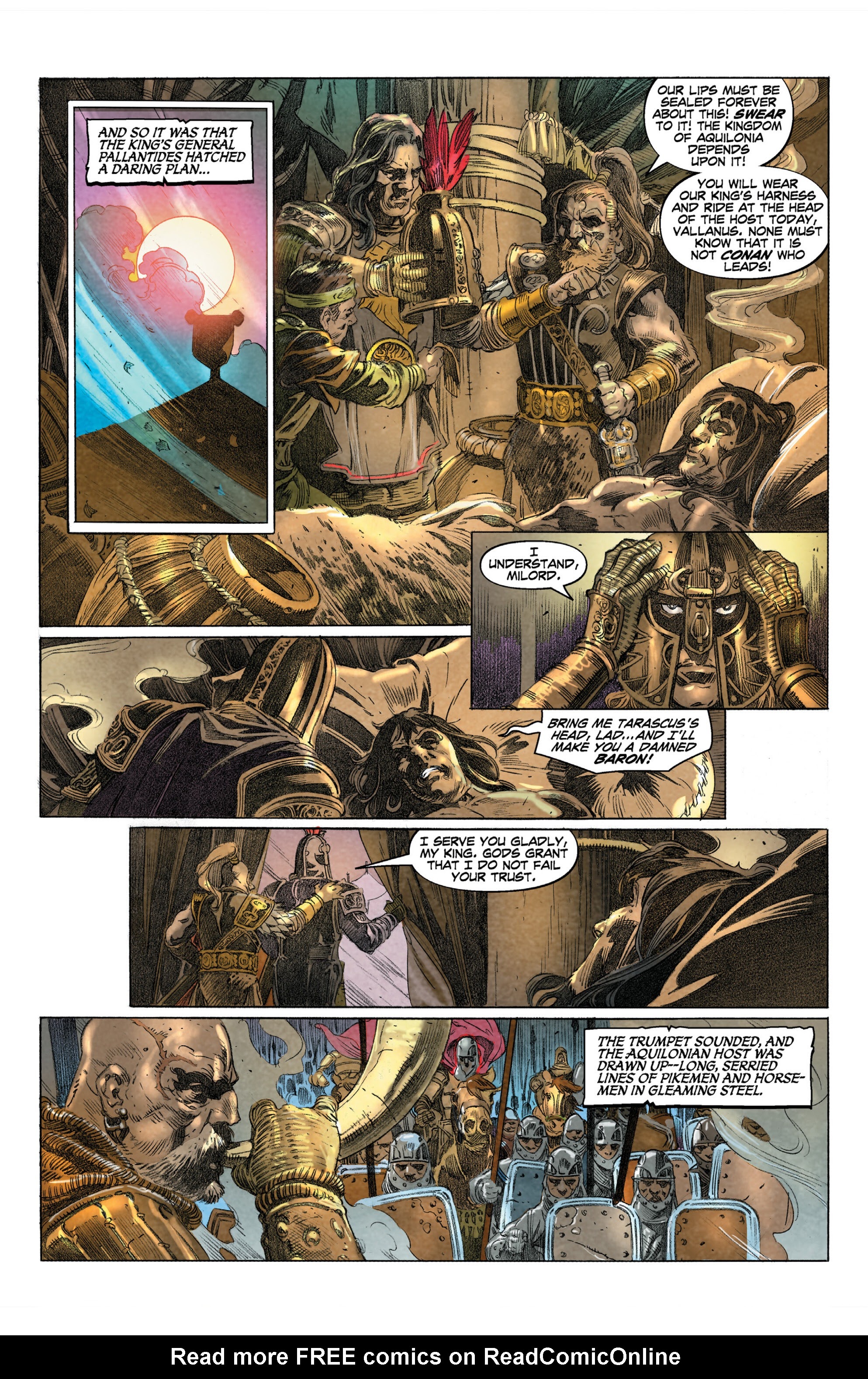 Read online King Conan Chronicles Epic Collection comic -  Issue # Wolves And Dragons (Part 1) - 32