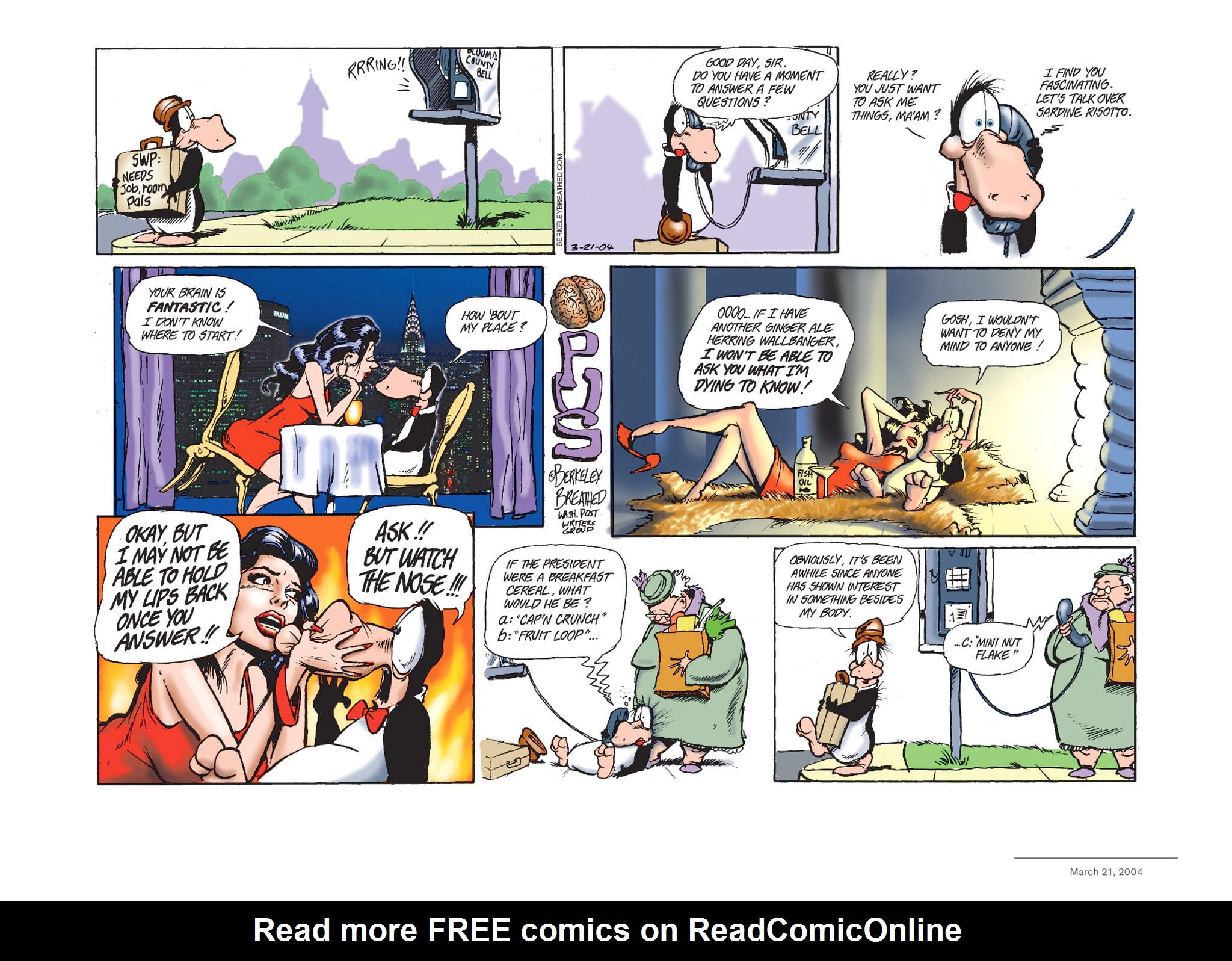 Read online Opus Complete Sunday Strips From 2003-2008 comic -  Issue # TPB (Part 1) - 24