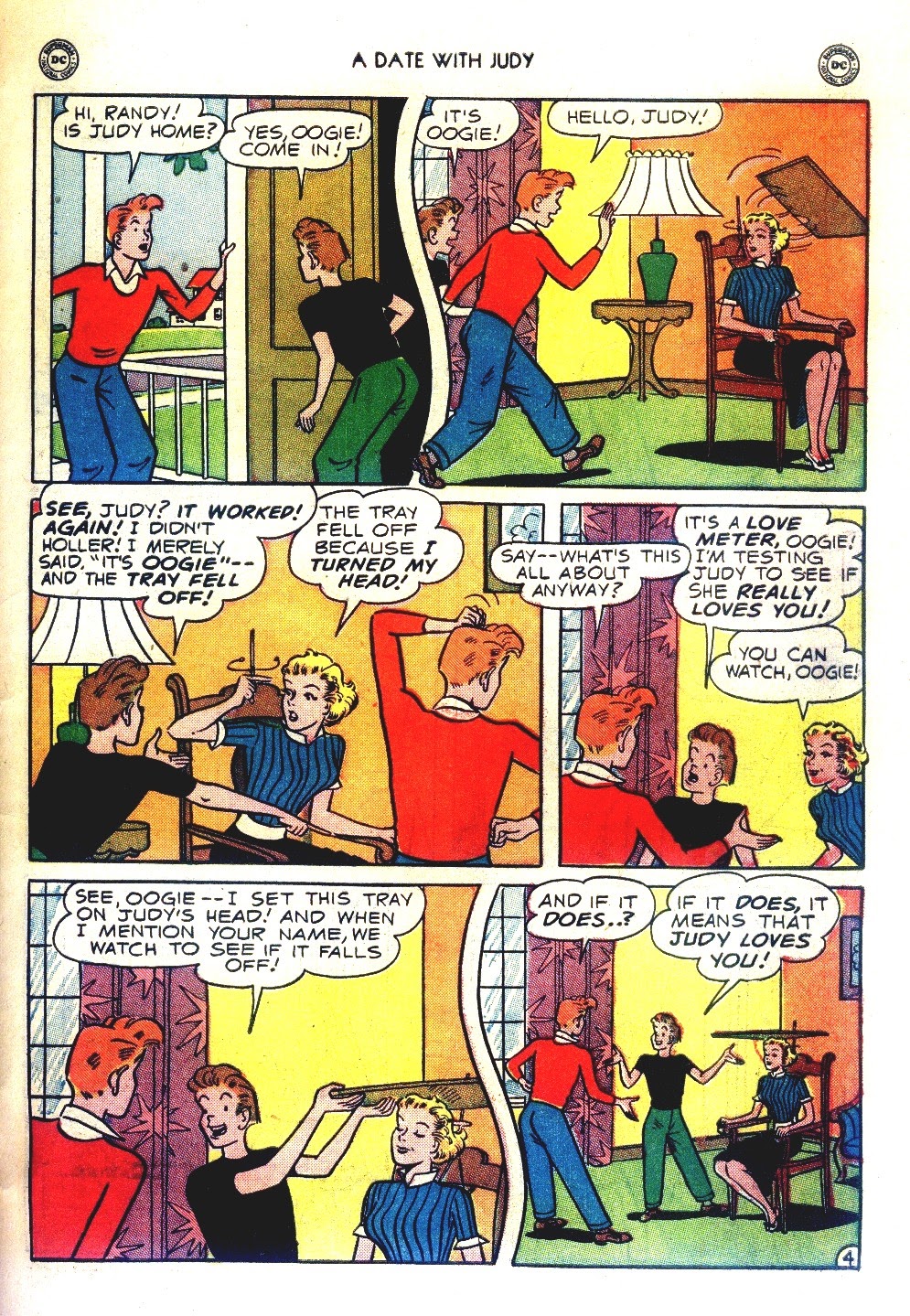 Read online A Date with Judy comic -  Issue #15 - 45