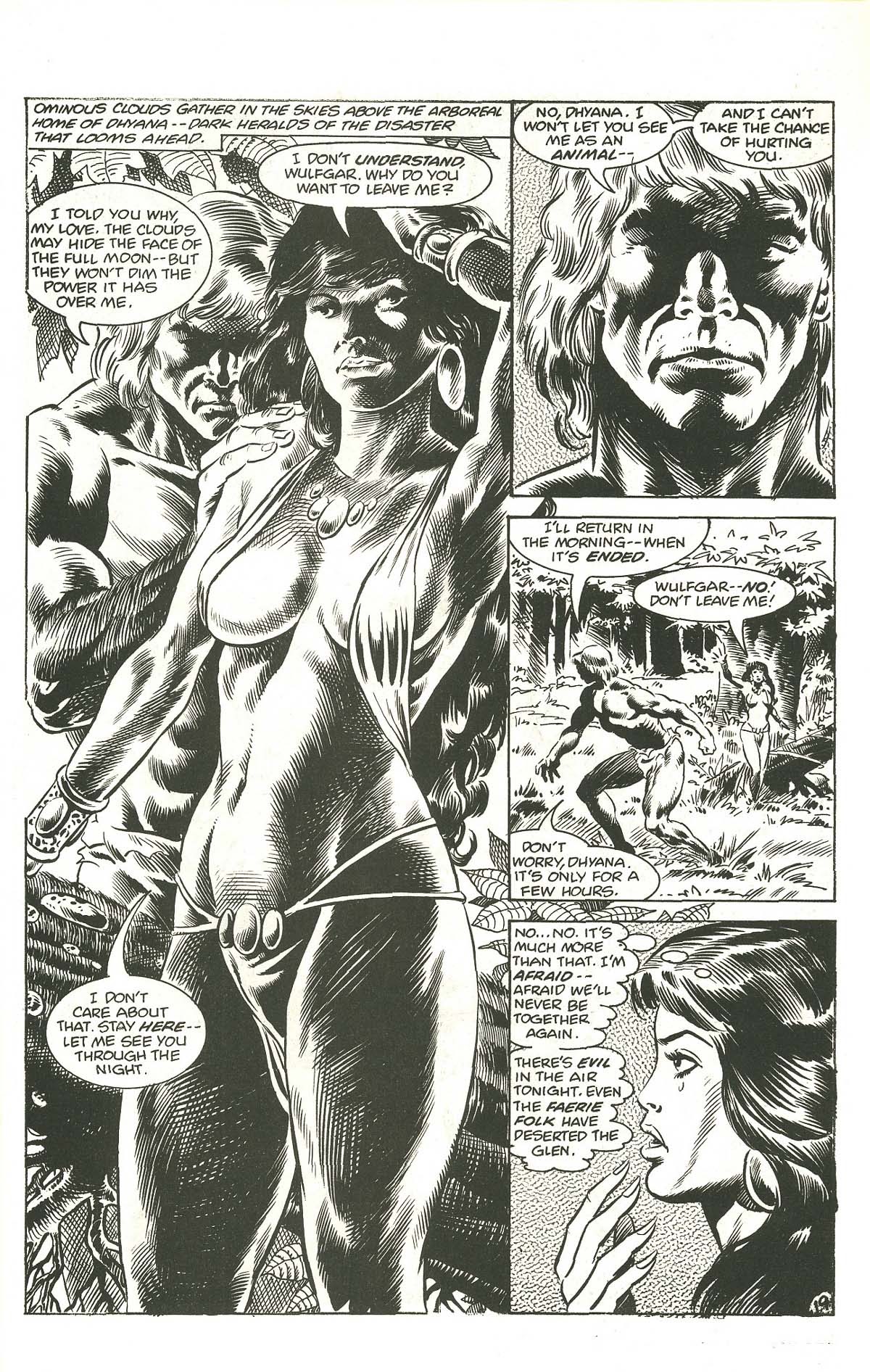 Read online Dark Wolf comic -  Issue #2 - 21