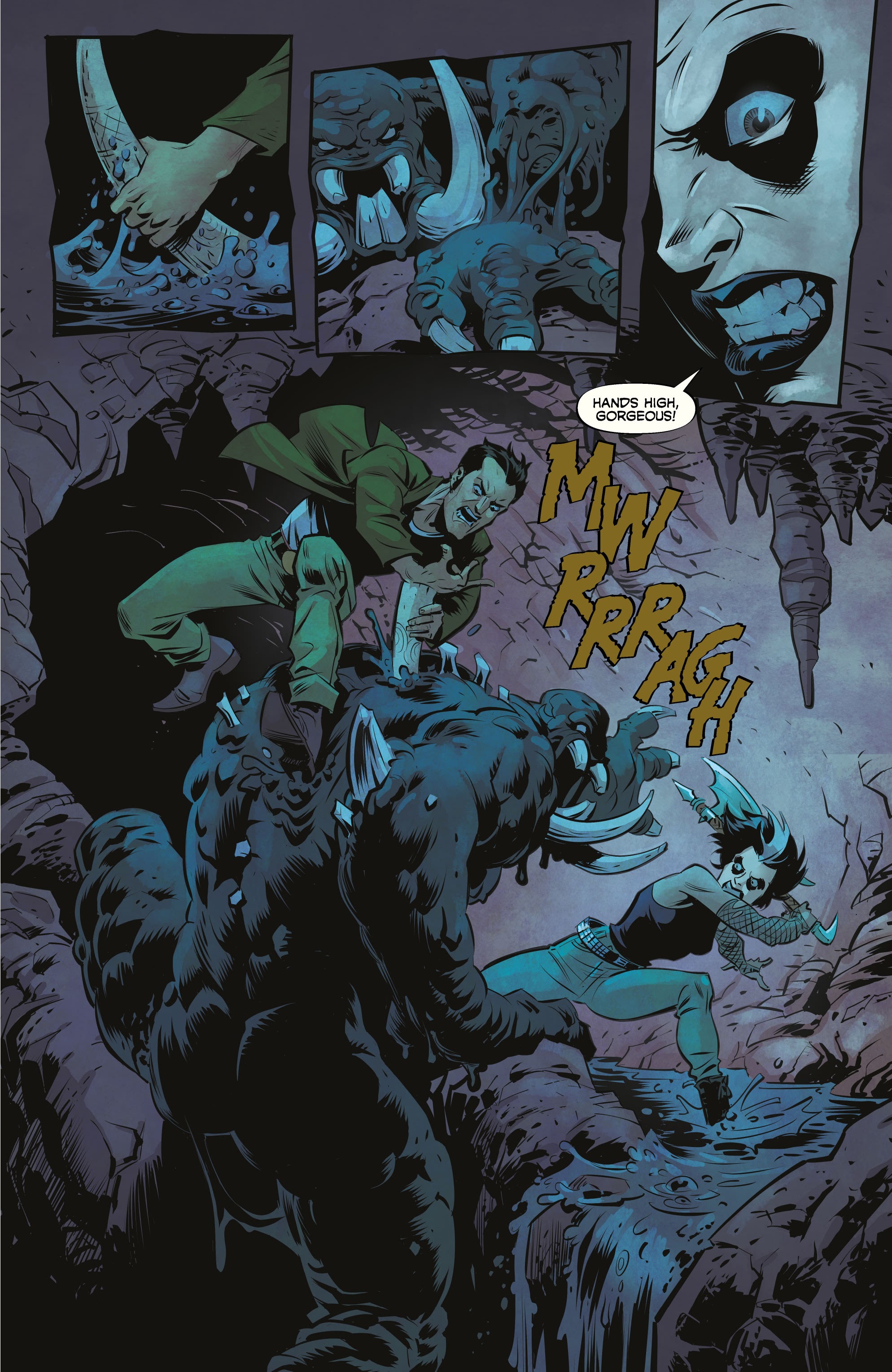 Read online Criminal Macabre/Count Crowley: From the Pit They Came comic -  Issue # Full - 17