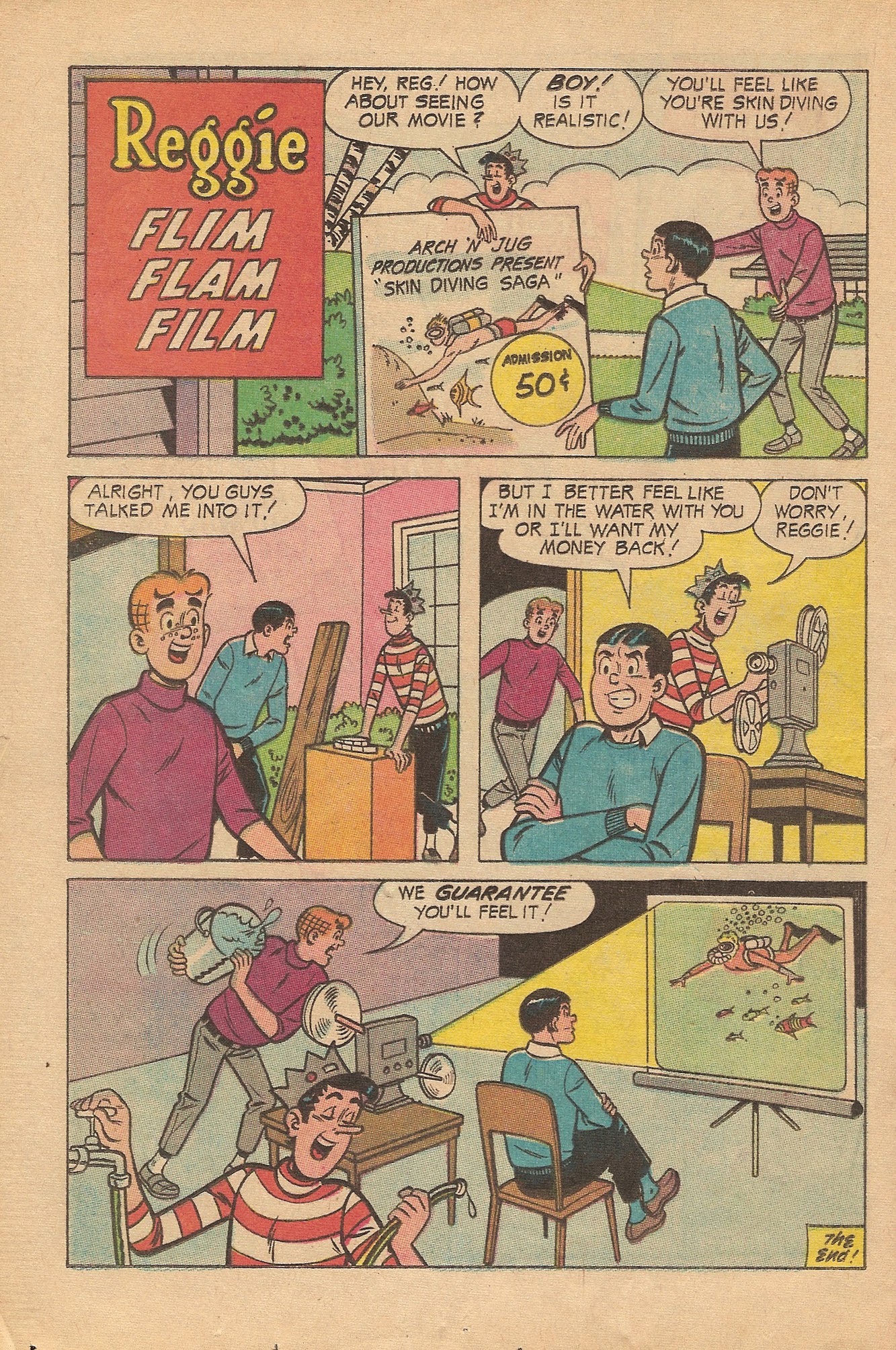 Read online Reggie's Wise Guy Jokes comic -  Issue #1 - 20