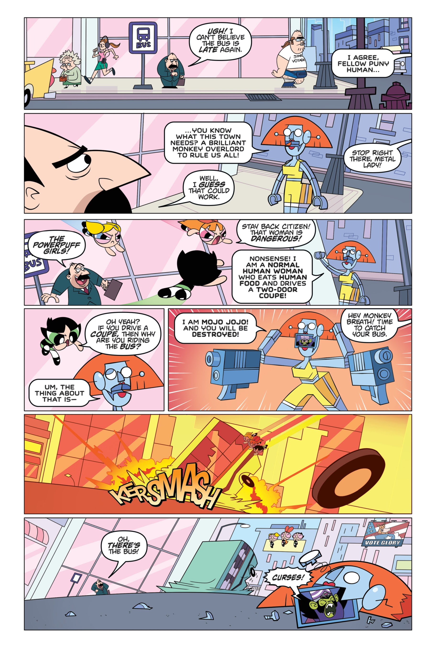 Read online The Powerpuff Girls: Bureau of Bad comic -  Issue # _TPB - 52