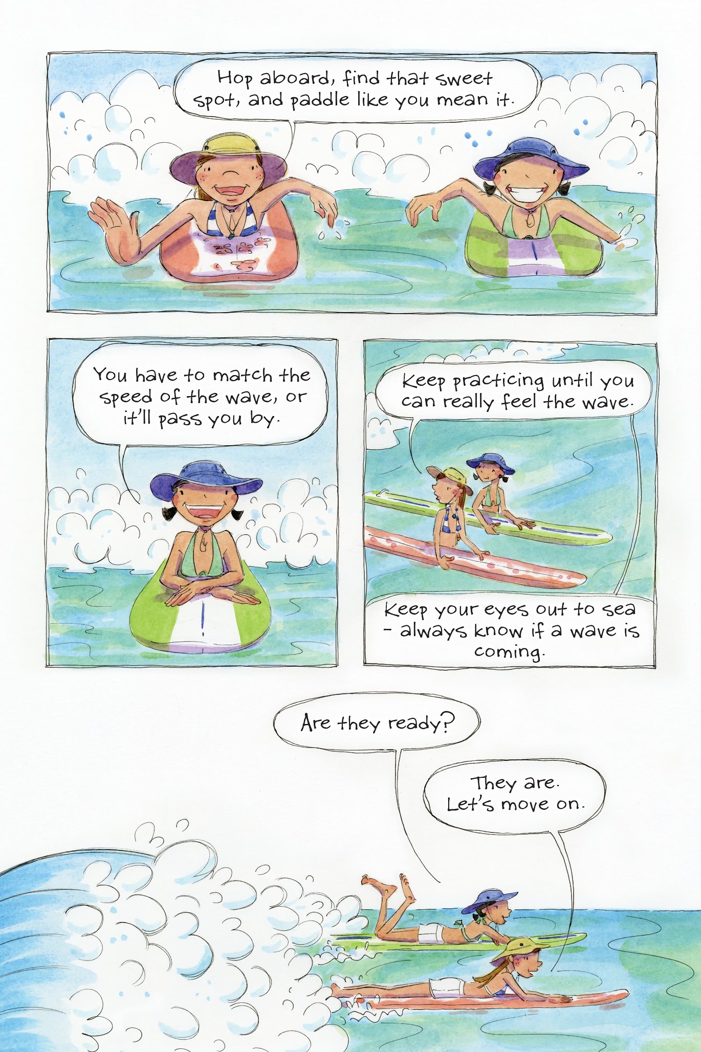 Read online The Science of Surfing: A Surfside Girls Guide to the Ocean comic -  Issue # TPB - 95