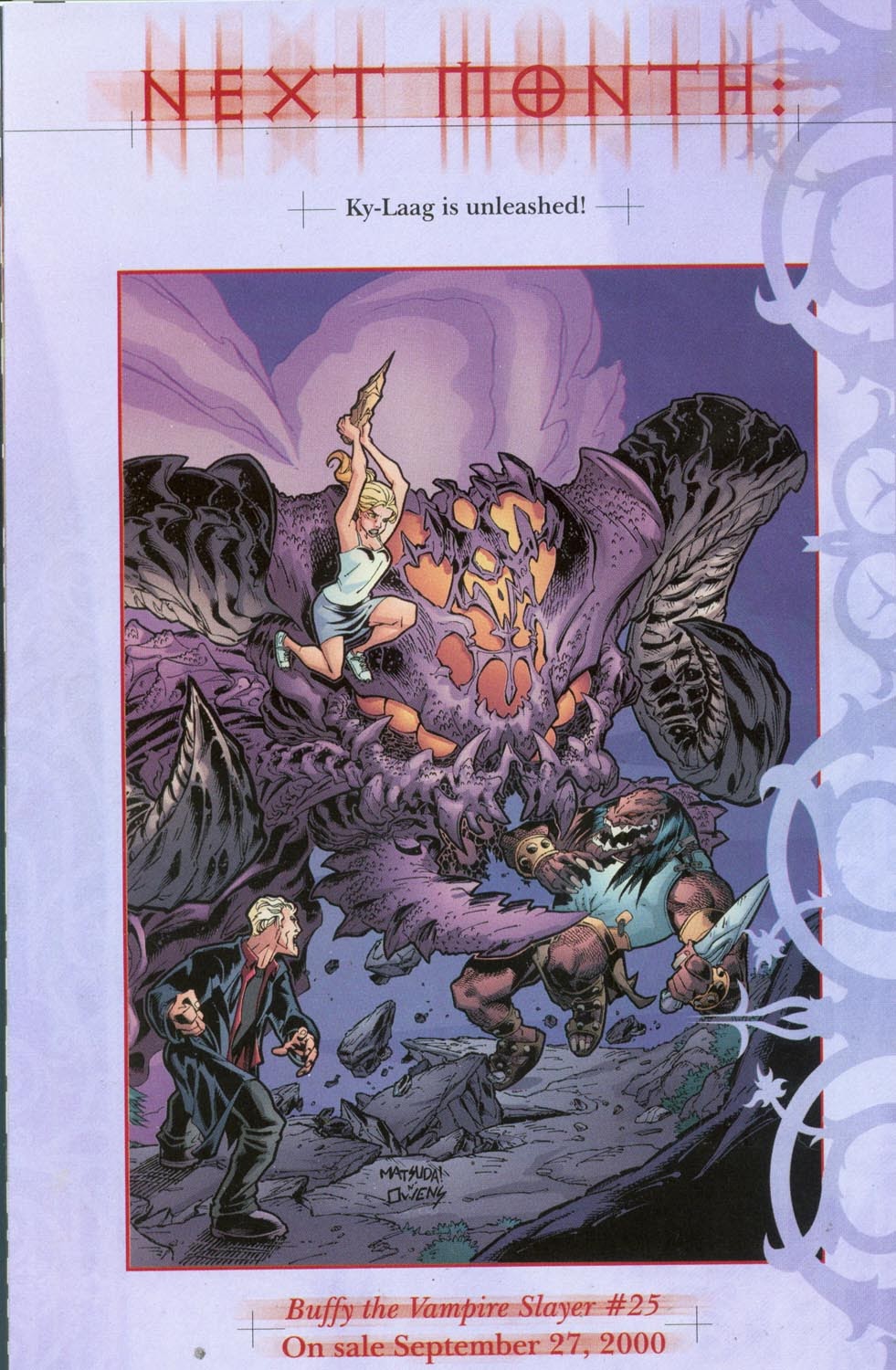 Read online Buffy the Vampire Slayer (1998) comic -  Issue #24 - 28