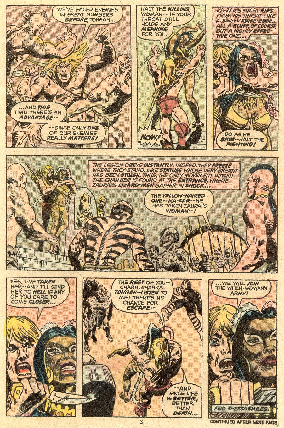 Read online Ka-Zar comic -  Issue #13 - 4