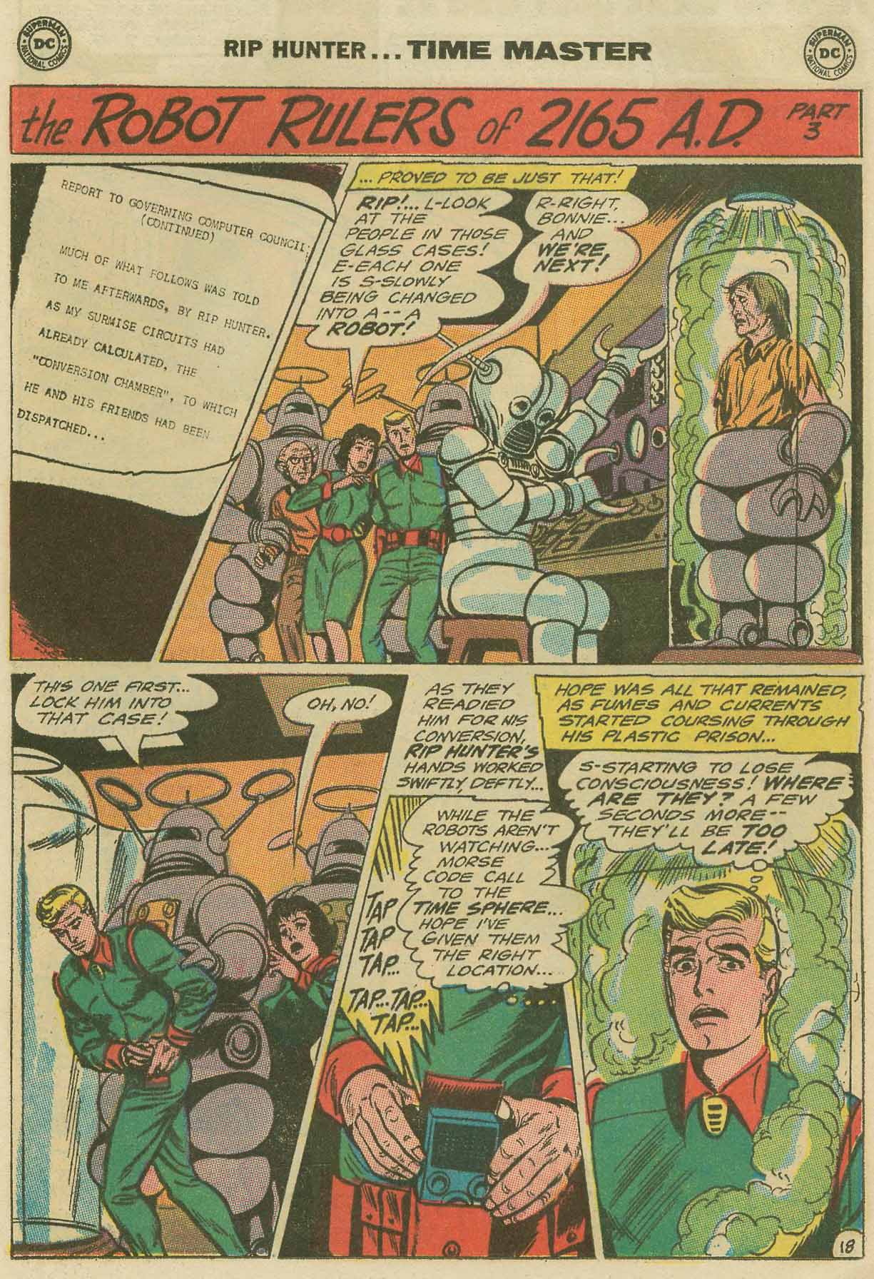 Read online Rip Hunter...Time Master comic -  Issue #27 - 24