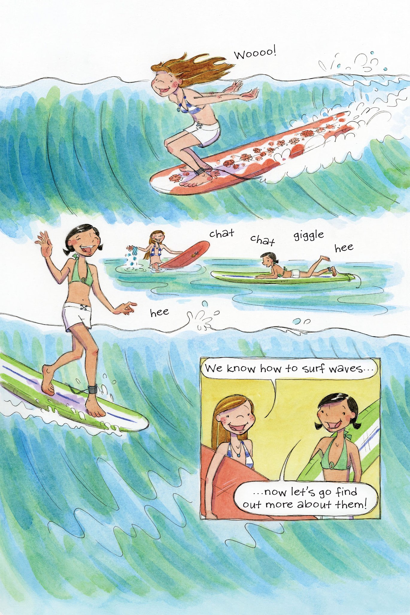 Read online The Science of Surfing: A Surfside Girls Guide to the Ocean comic -  Issue # TPB - 29