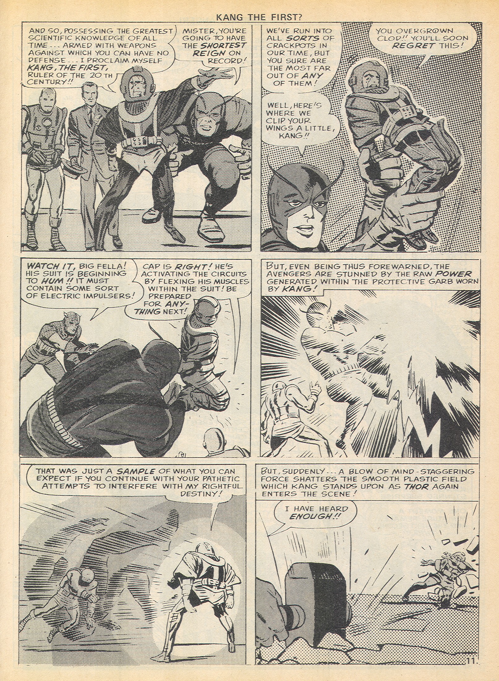 Read online The Avengers (1973) comic -  Issue #5 - 11