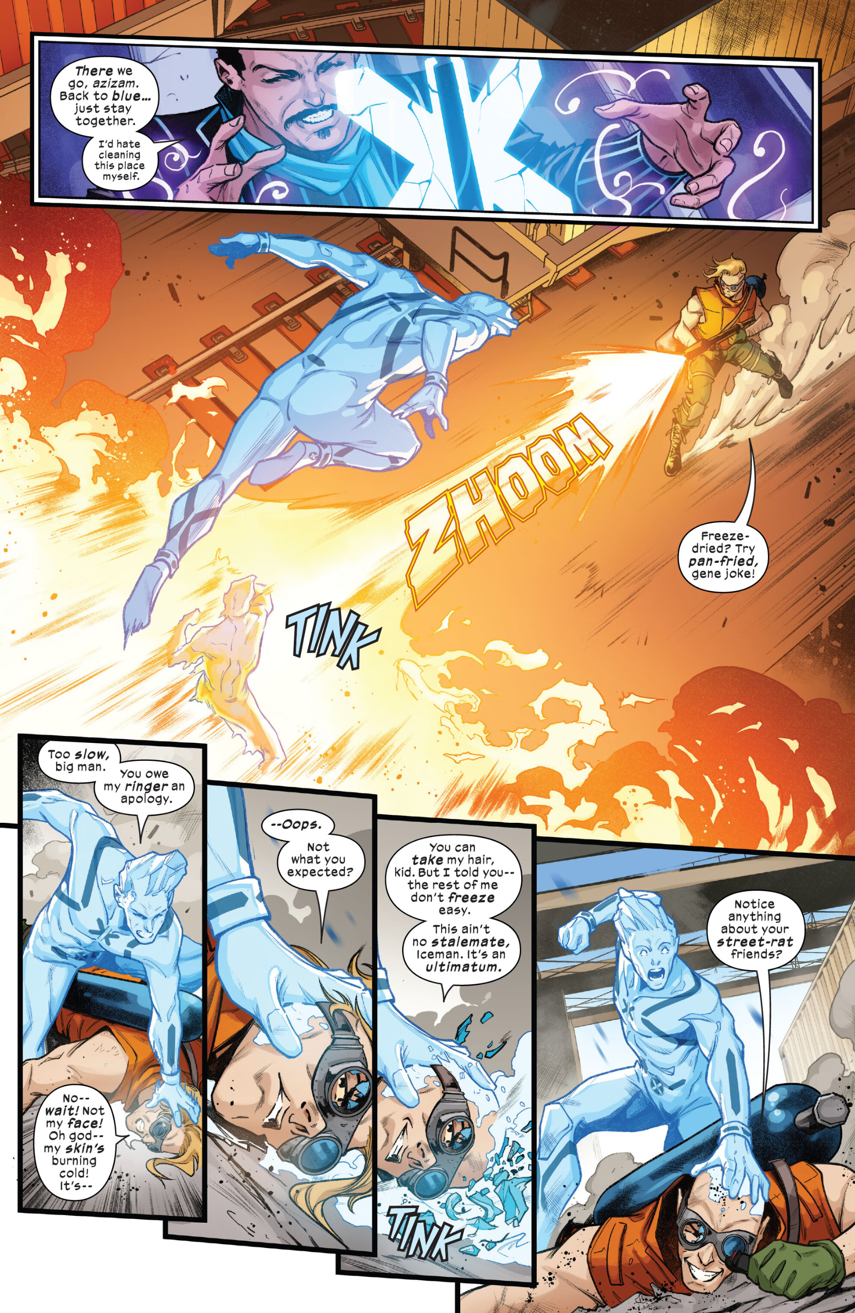 Read online Astonishing Iceman comic -  Issue #3 - 15