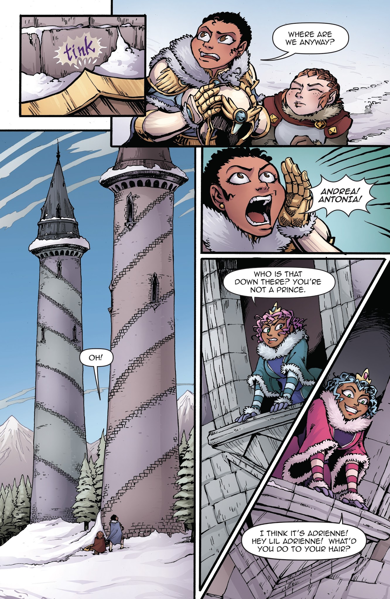 Read online Princeless: Make Yourself (2017) comic -  Issue #1 - 23