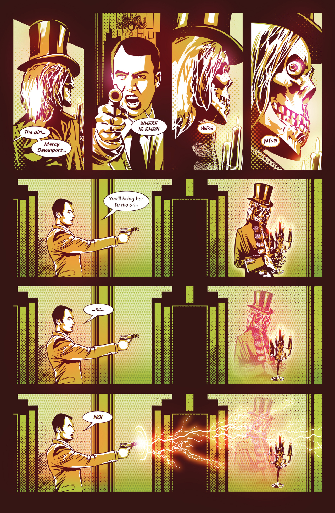 Read online Doctor Rigby: Where Dwells the Ghostly Baron comic -  Issue # Full - 13