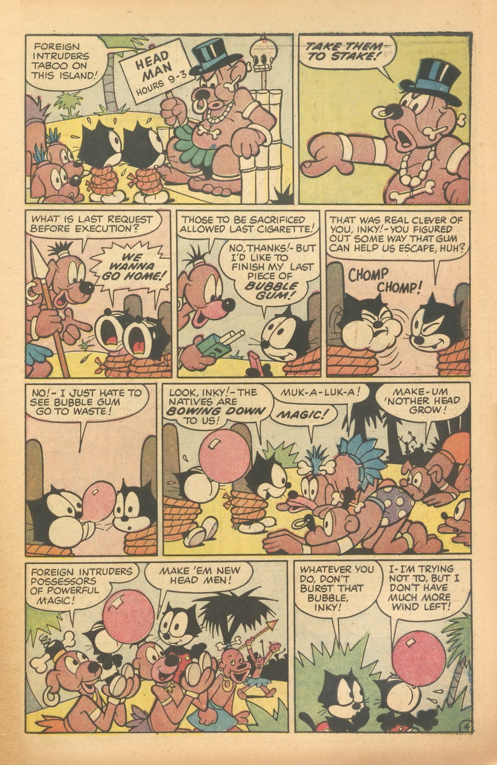 Read online Felix the Cat (1955) comic -  Issue #65 - 31