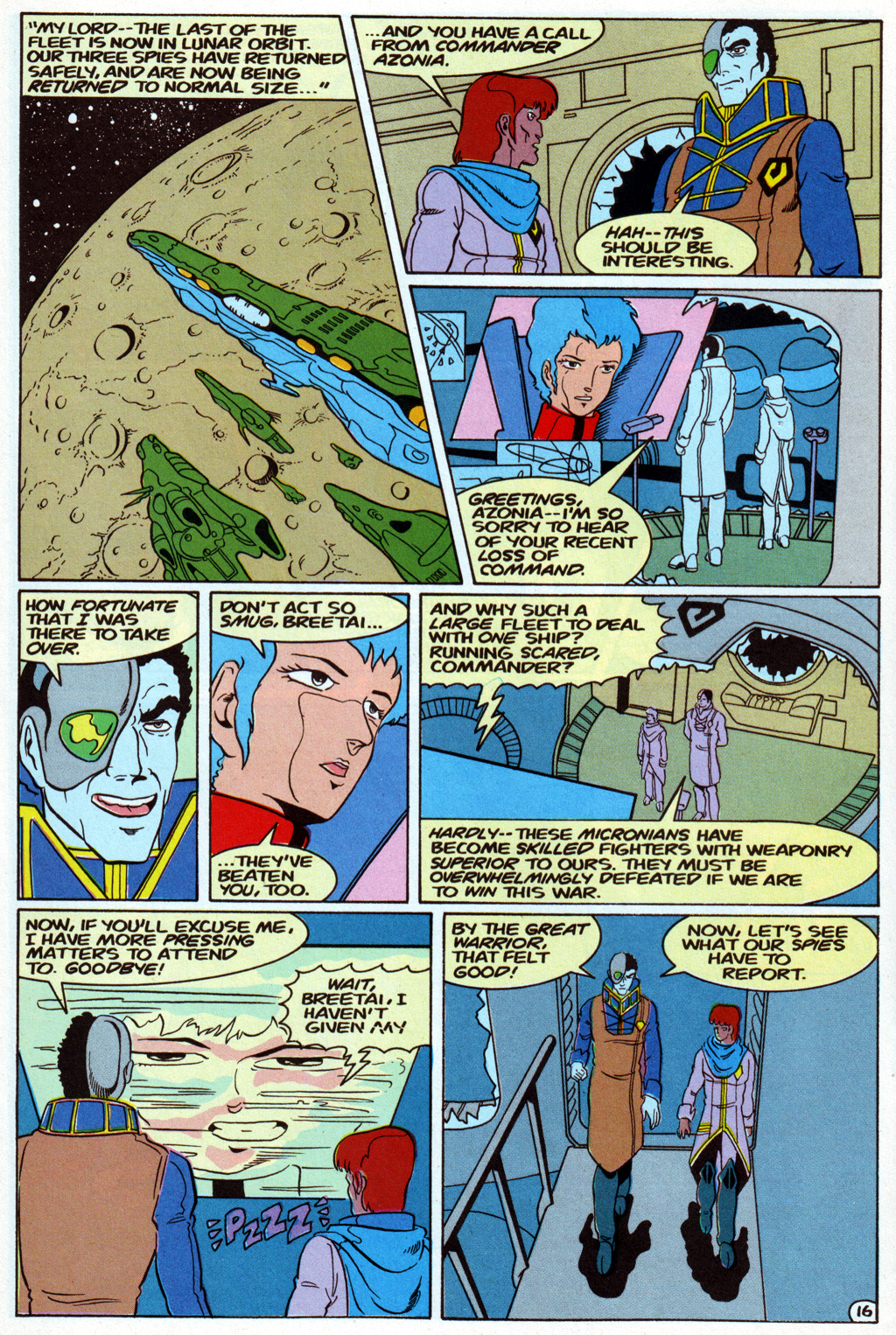 Read online Robotech The Macross Saga comic -  Issue #20 - 18