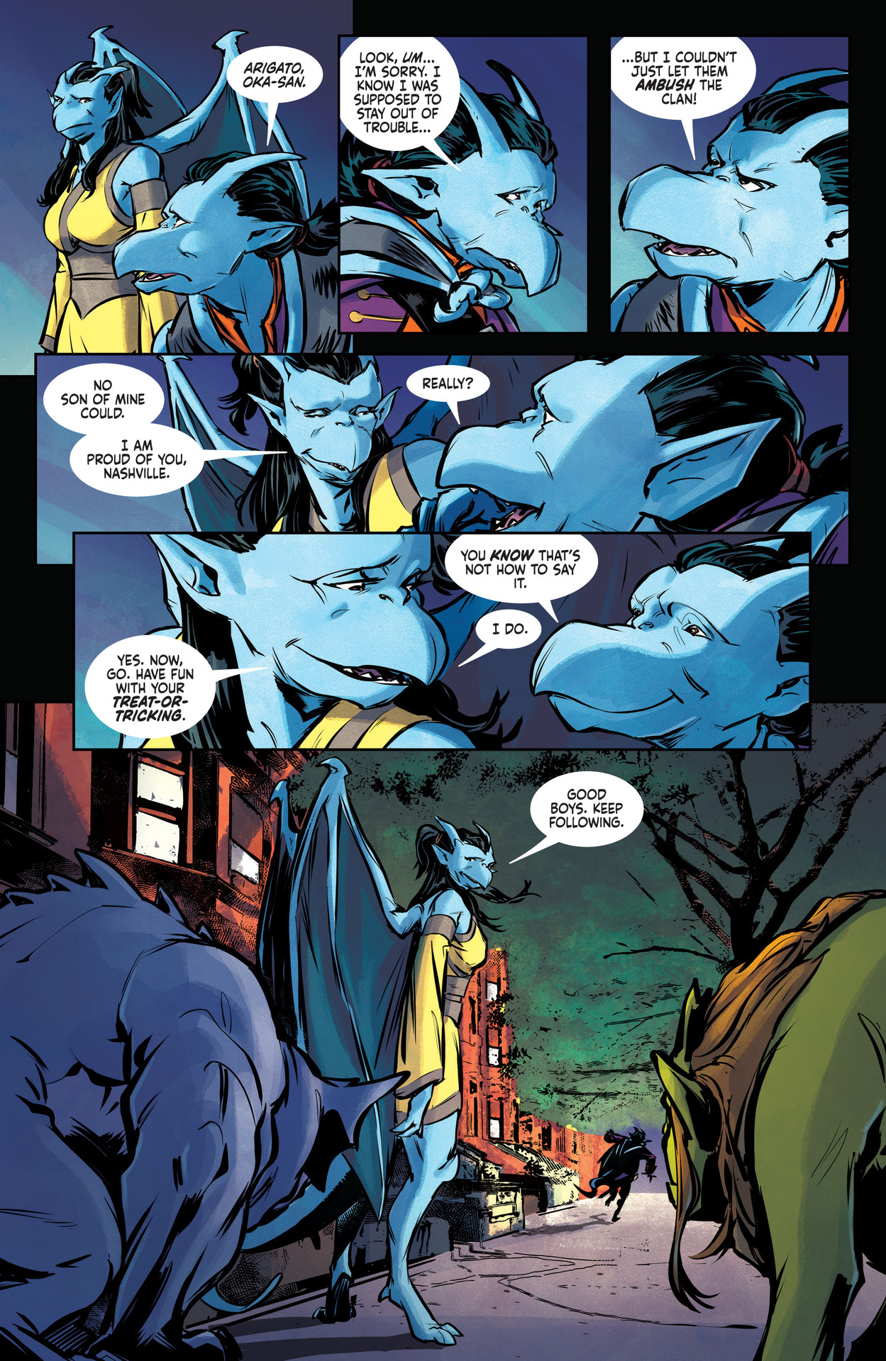 Read online Gargoyles Halloween Special comic -  Issue # Full - 30