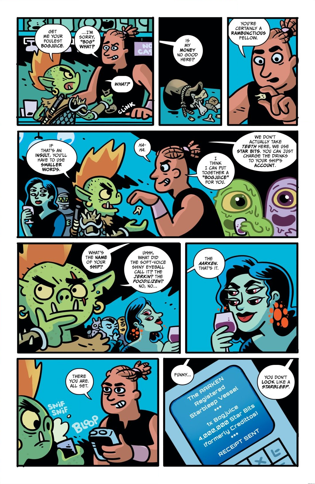 Read online Orcs in Space comic -  Issue # TPB - 33