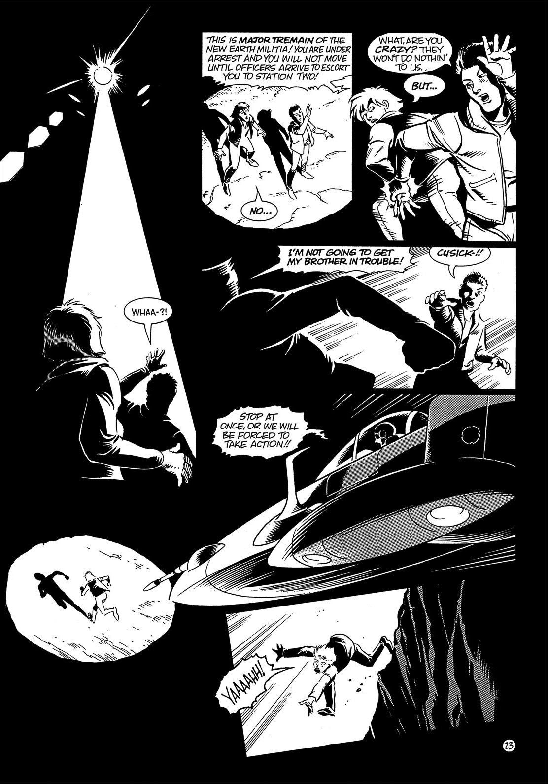 Read online Captain Harlock: The Machine People comic -  Issue #1 - 34