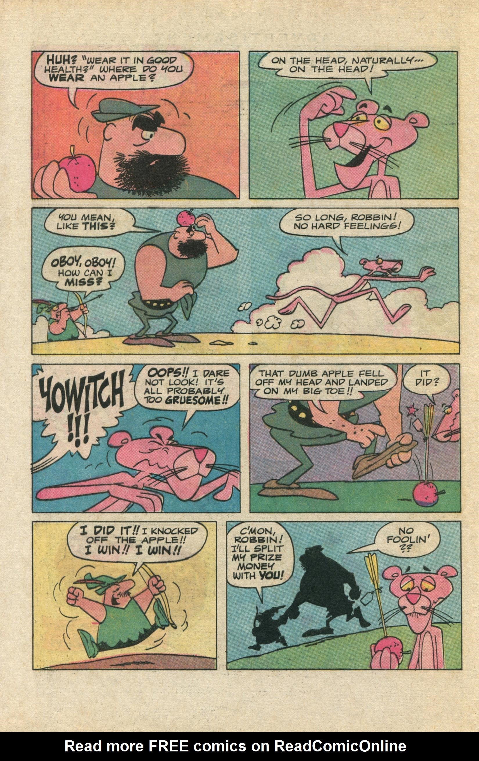 Read online The Pink Panther (1971) comic -  Issue #33 - 8