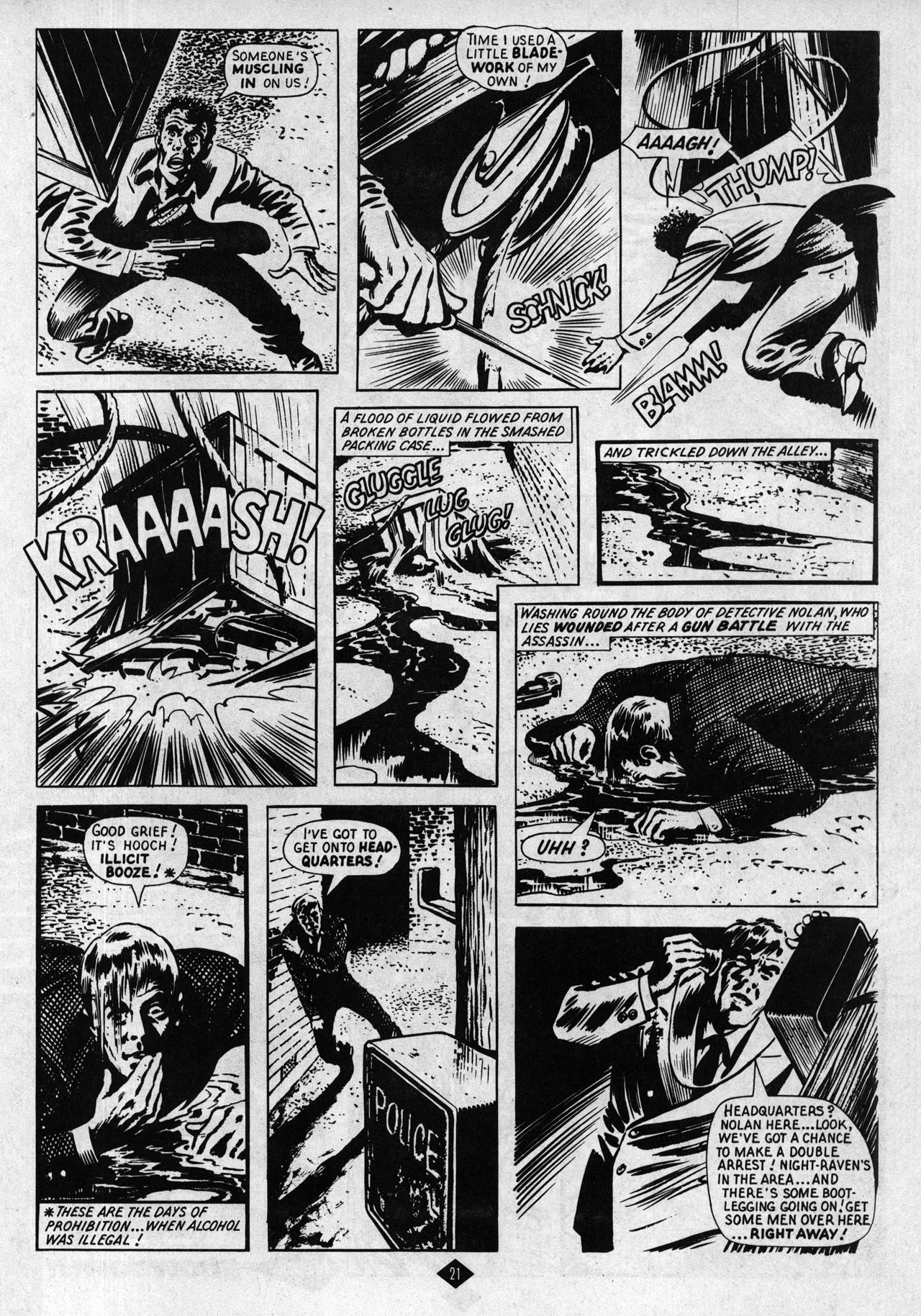 Read online Captain Britain (1985) comic -  Issue #10 - 21
