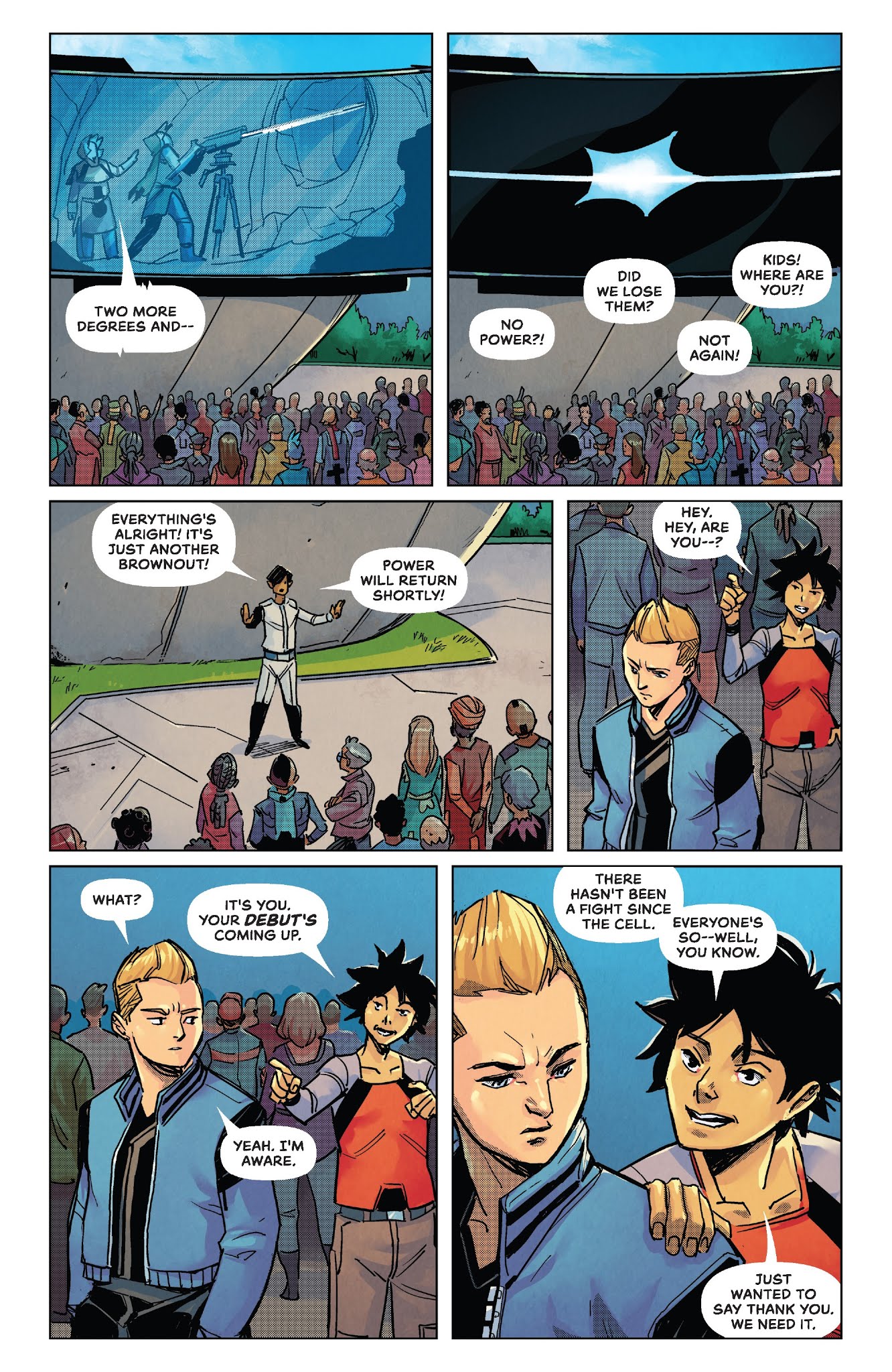 Read online Outpost Zero comic -  Issue #6 - 9