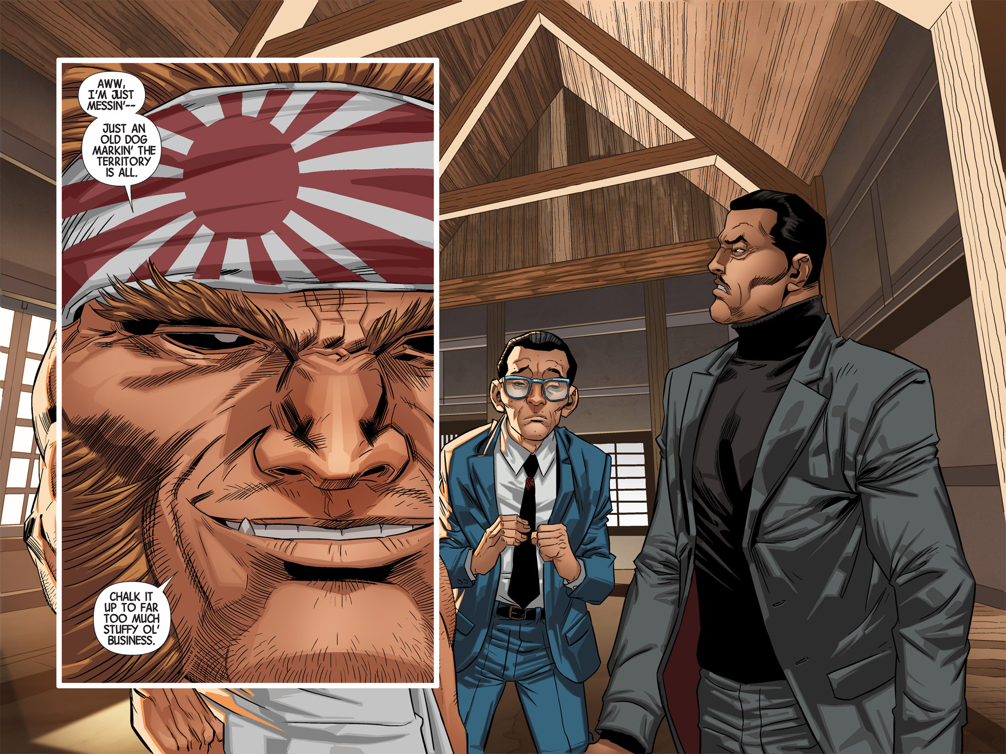Read online Wolverine: Japan's Most Wanted comic -  Issue #3 - 38