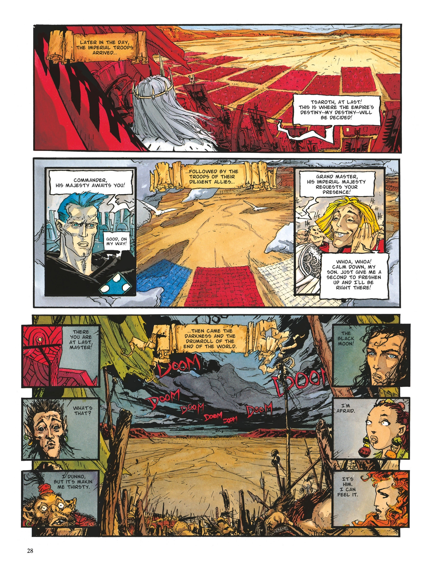 Read online The Black Moon Chronicles comic -  Issue #5 - 27