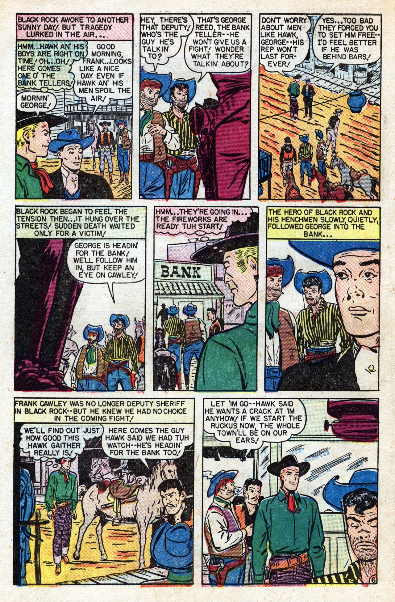 Read online Western Thrillers (1954) comic -  Issue #3 - 30