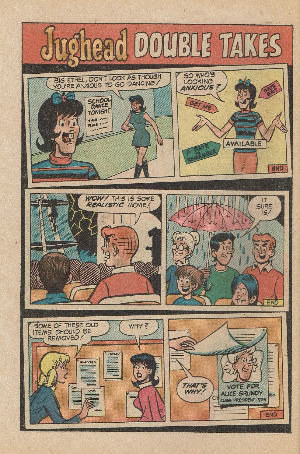 Read online Jughead's Jokes comic -  Issue #31 - 18