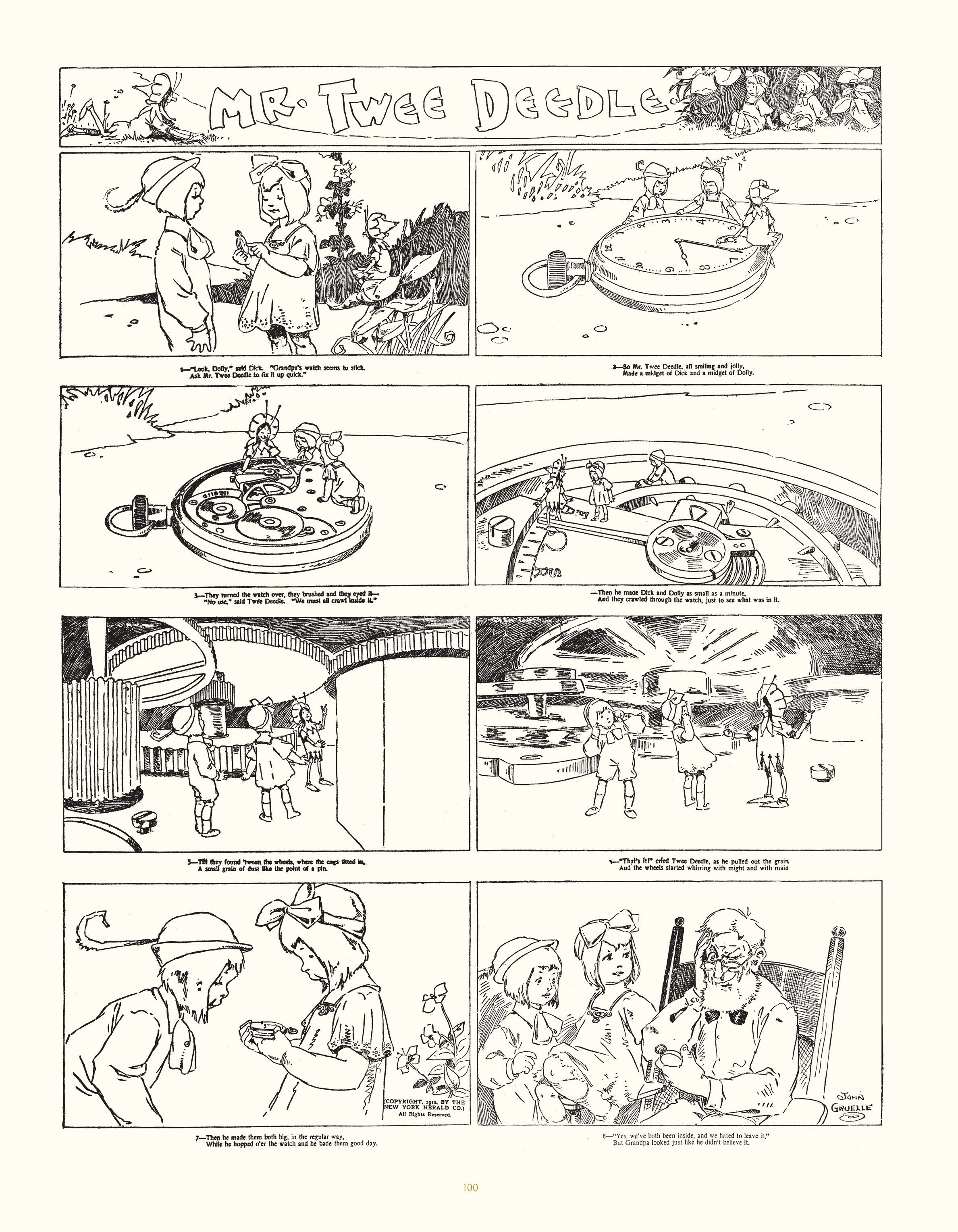 Read online Raggedy Ann's Sprightly Cousin - The Forgotten Fantasy Masterpiece of Johnny Gruelle comic -  Issue # TPB - 99