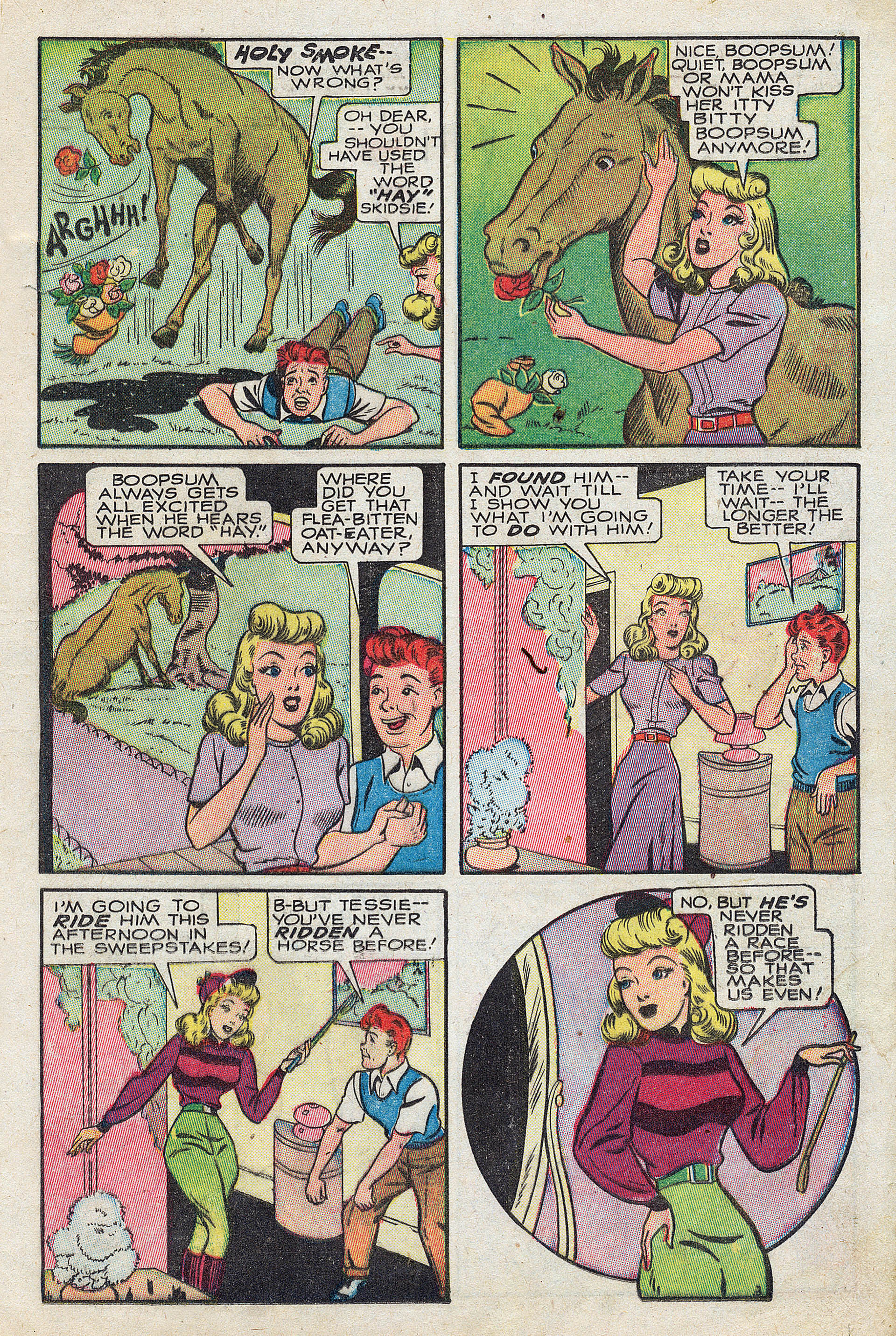 Read online Tessie the Typist comic -  Issue #5 - 17