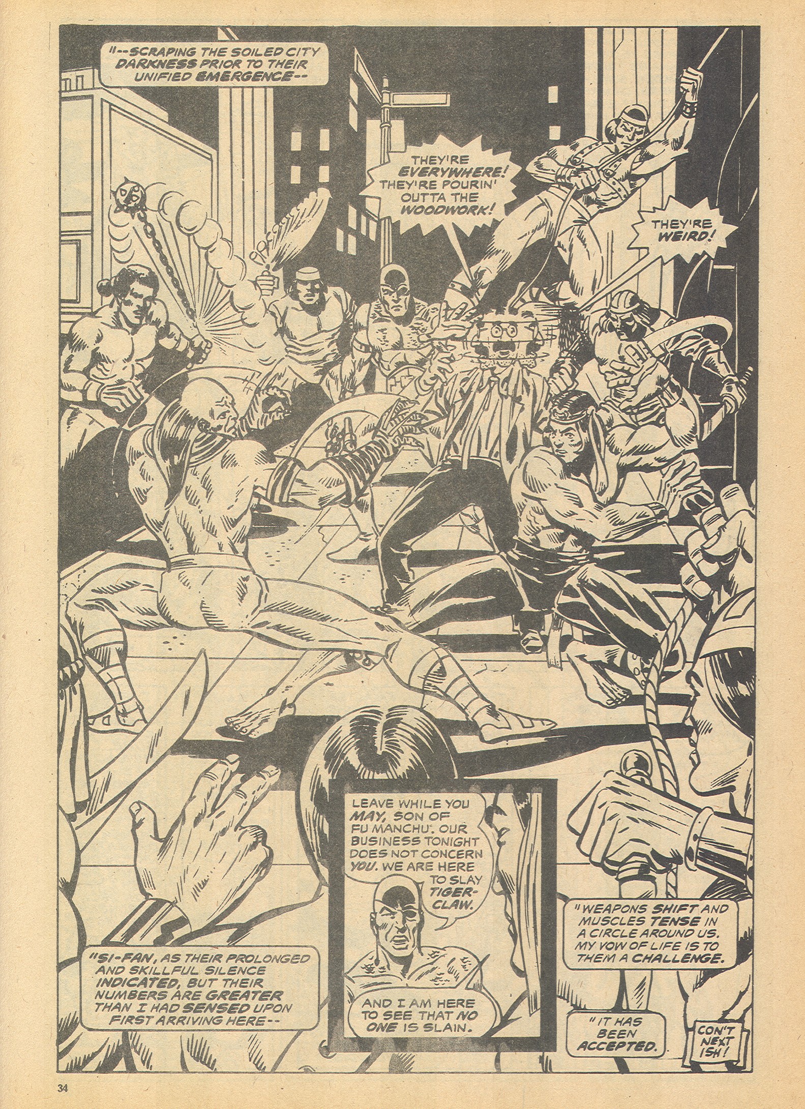 Read online The Avengers (1973) comic -  Issue #110 - 34