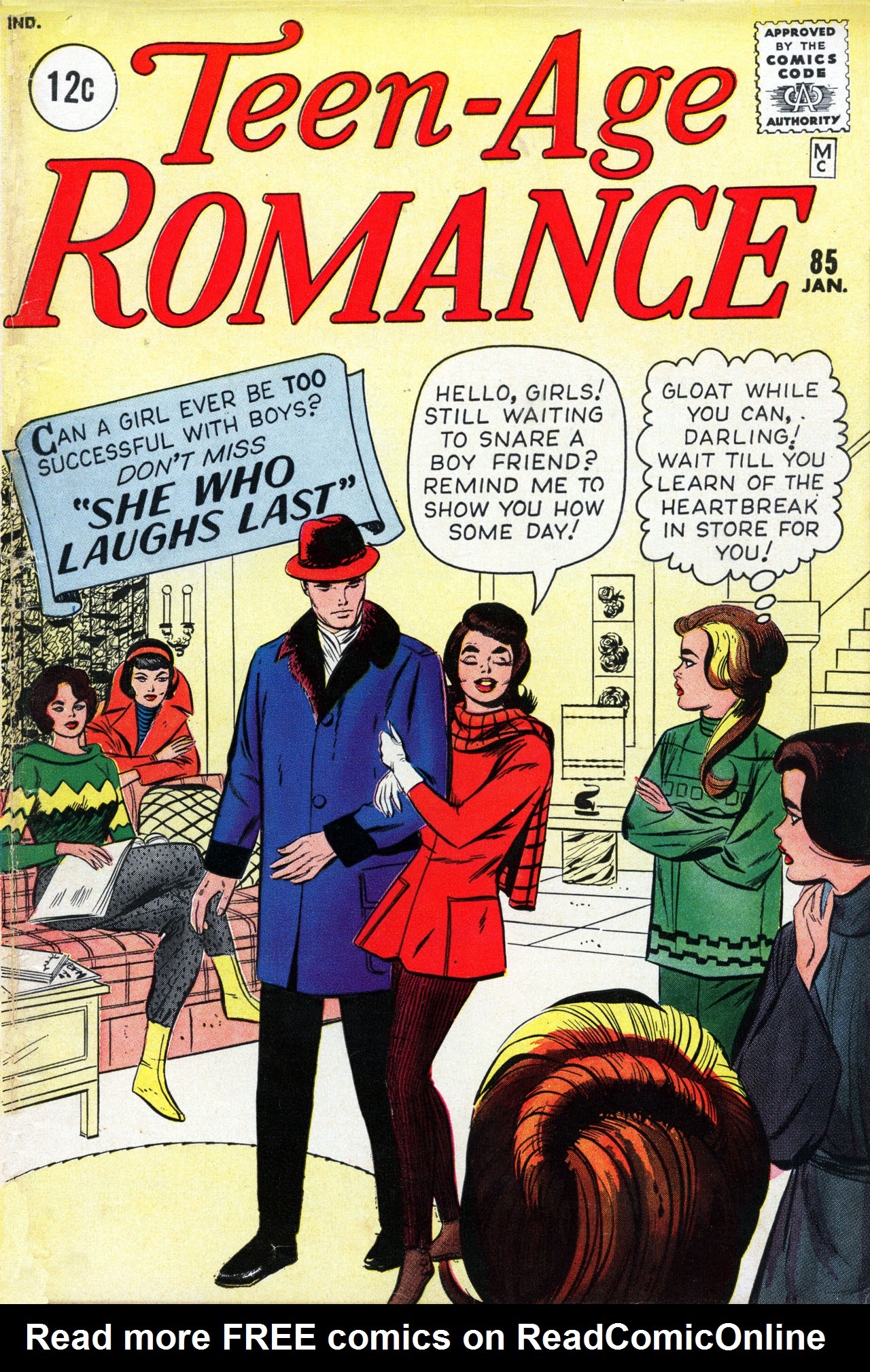 Read online Teen-Age Romance comic -  Issue #85 - 1