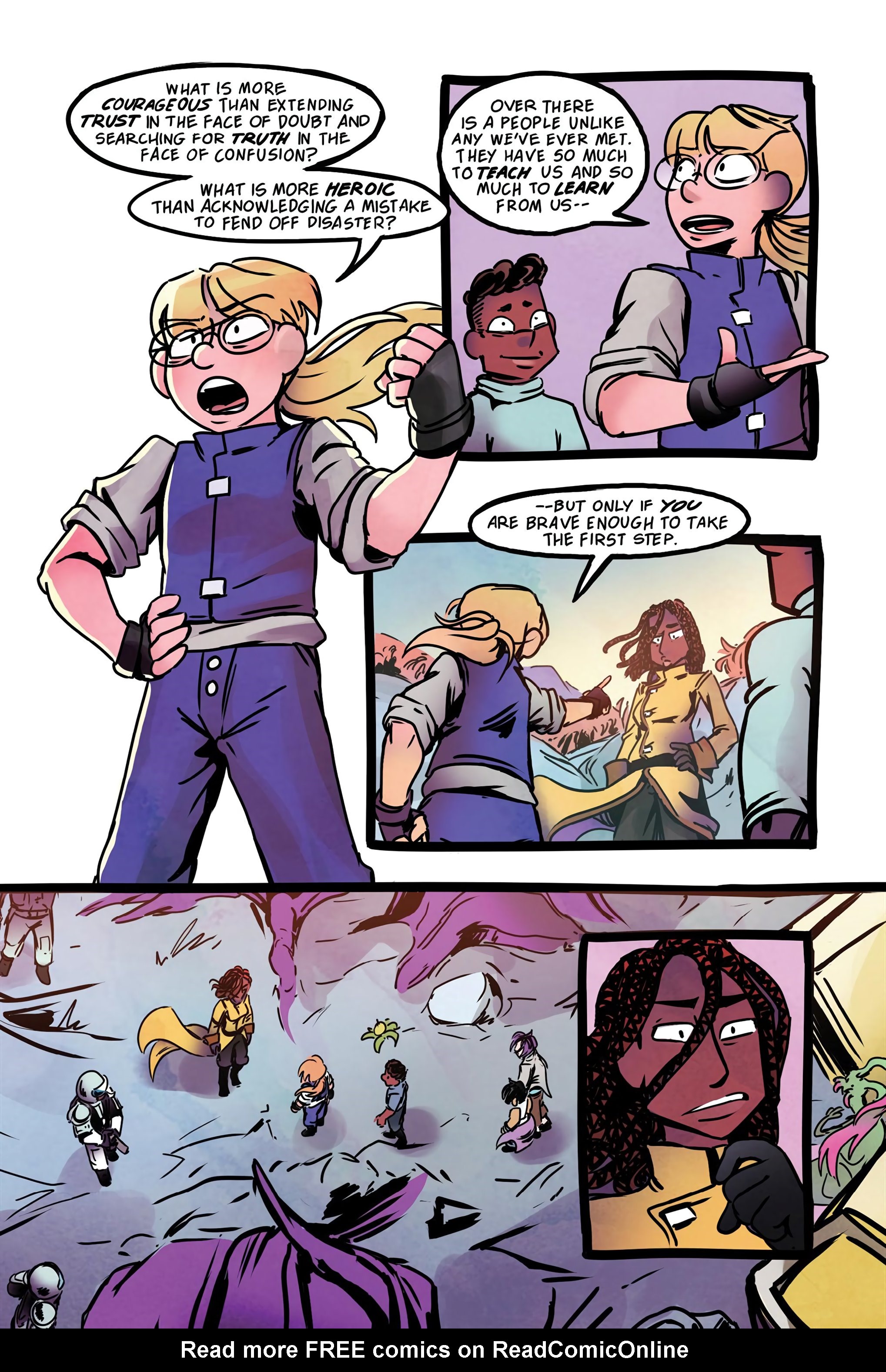 Read online Cosmic Cadets: Contact! comic -  Issue # TPB (Part 2) - 46