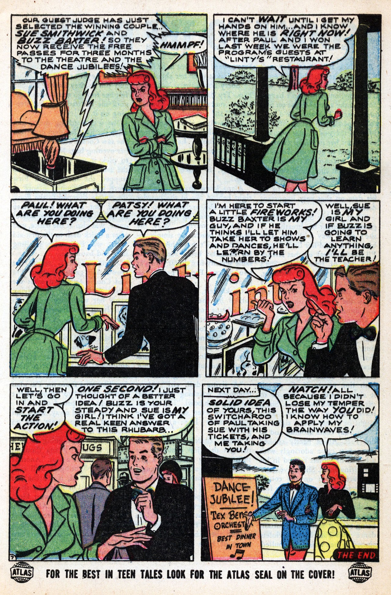 Read online Patsy and her Pals comic -  Issue #7 - 9