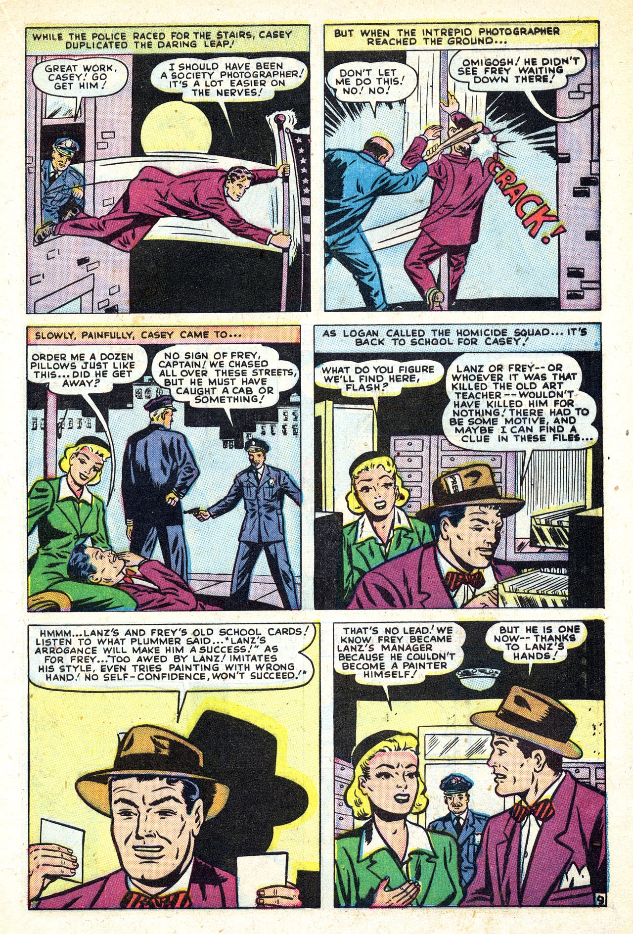 Read online Casey Crime Photographer comic -  Issue #4 - 45