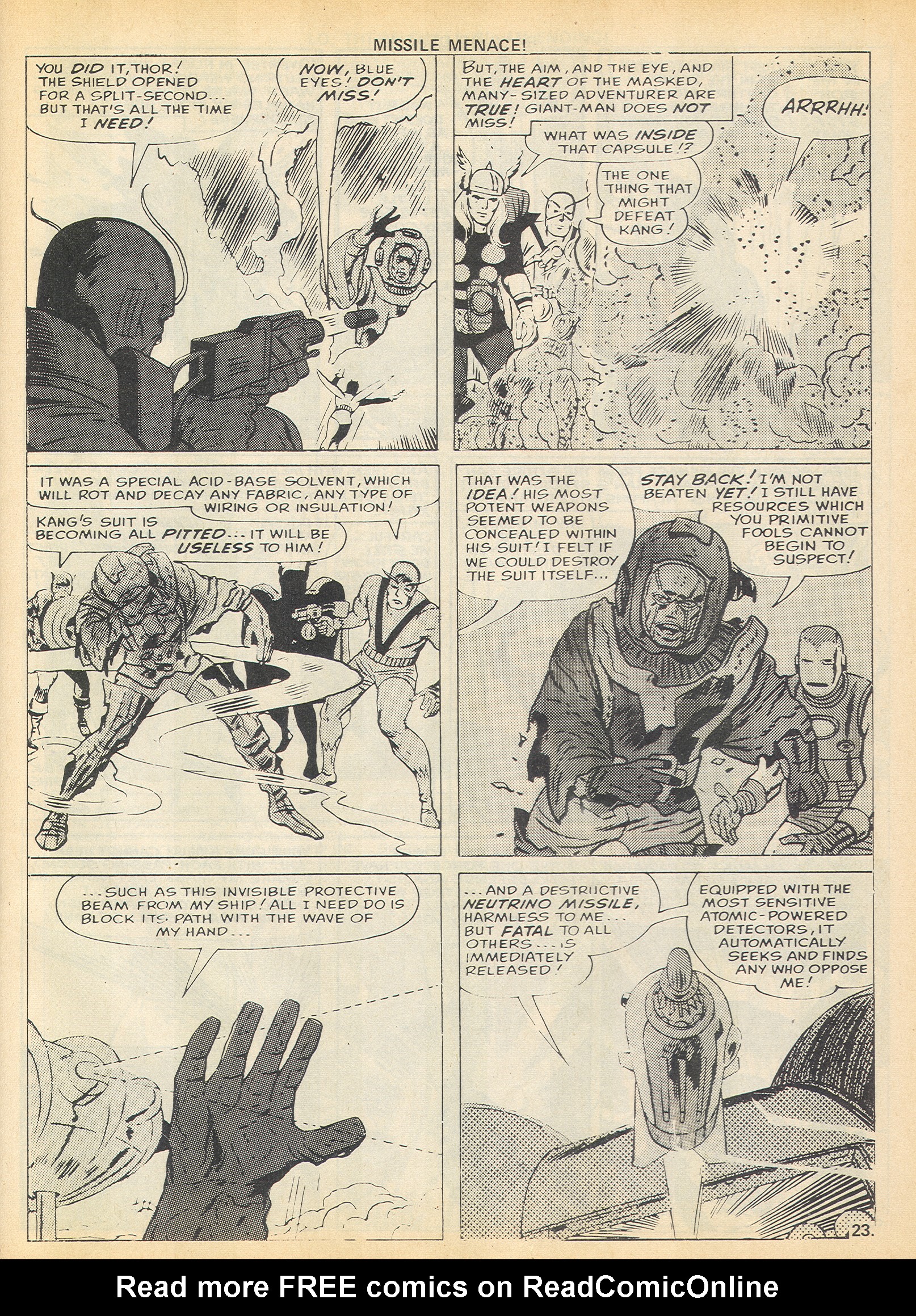 Read online The Avengers (1973) comic -  Issue #5 - 23