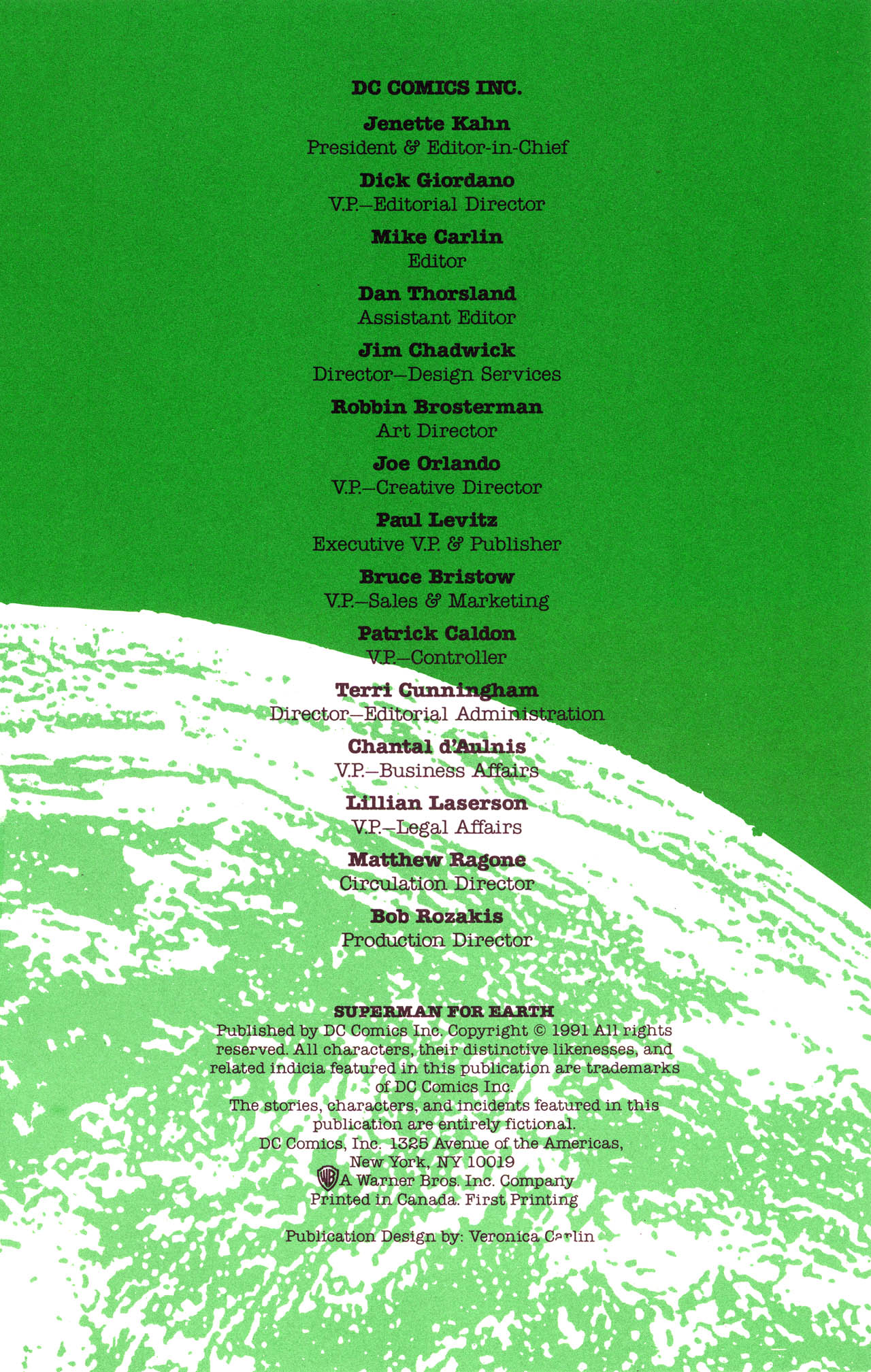 Read online Superman For Earth comic -  Issue # Full - 51