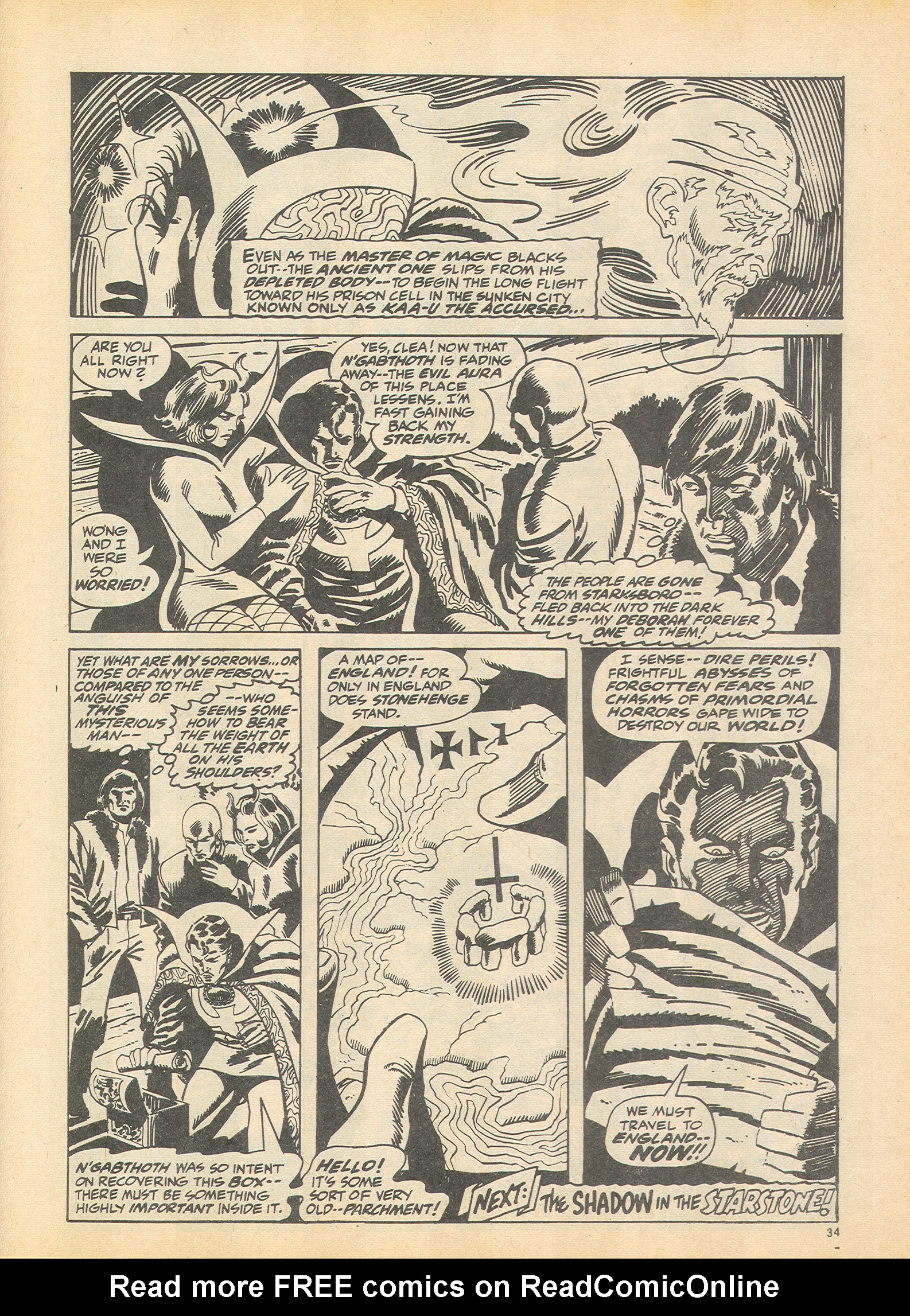 Read online The Avengers (1973) comic -  Issue #104 - 34